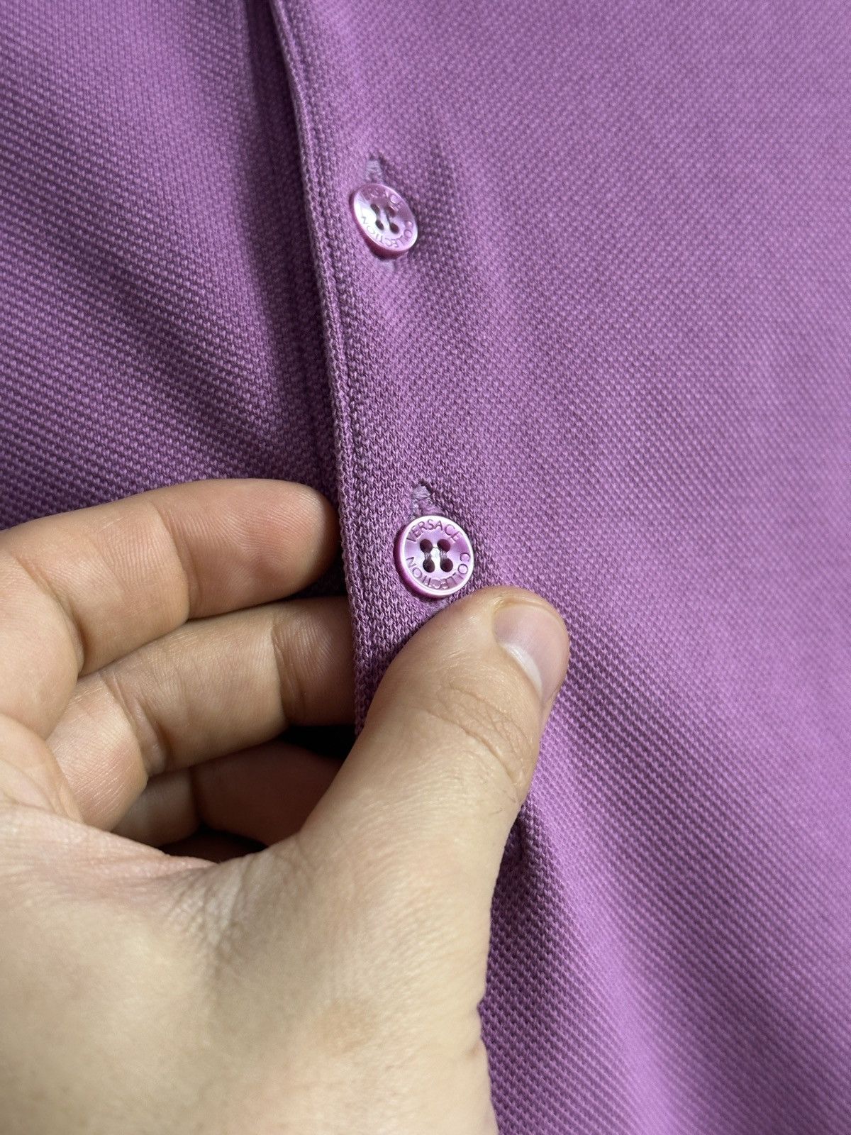 Versace Rare Luxury Polo Versace Medusa Logo Size L. Size US L / EU 52-54 / 3 - 3 Thumbnail