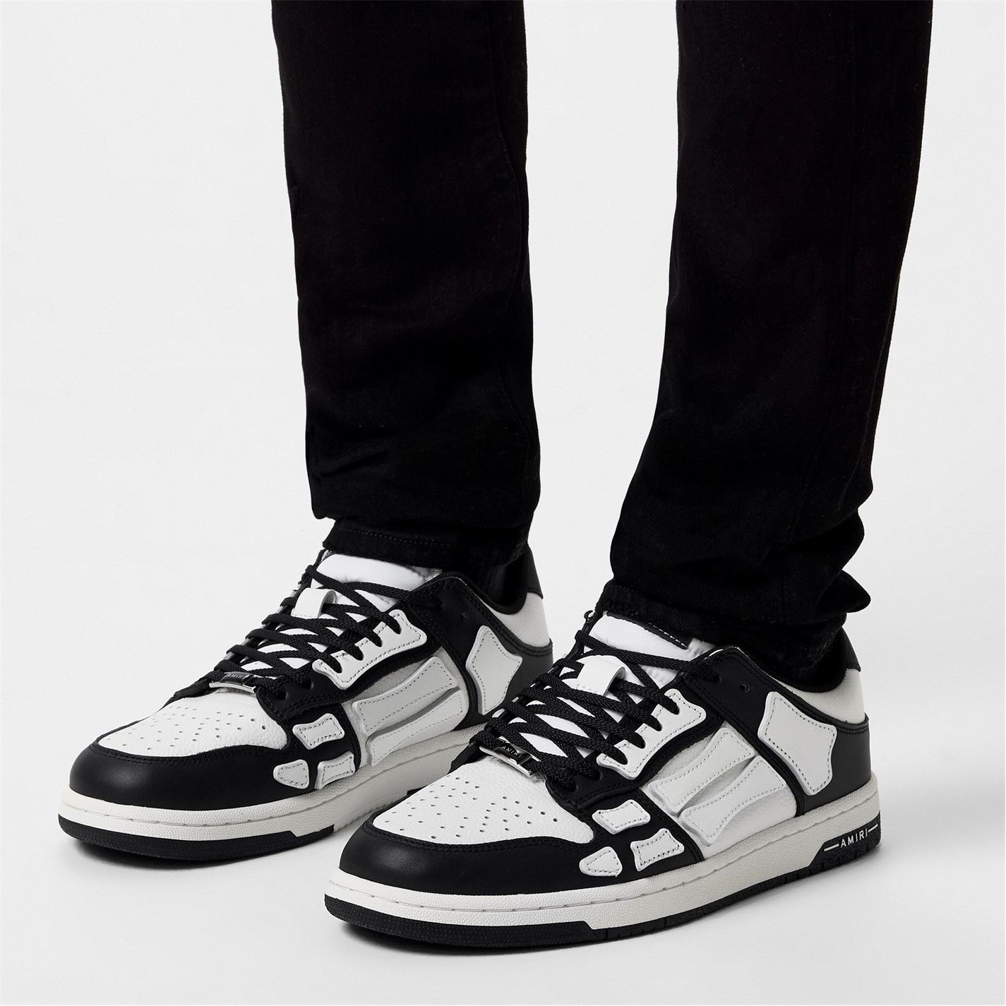 Amiri AMIRI Skeleton Top Low Trainers Size US 7 / EU 40 - 2 Thumbnail