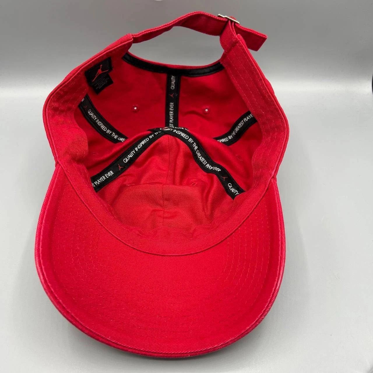 Jordan Brand Air Jordan Hat Men Red Embroidered Strap Back Cap Cotton Size ONE SIZE - 2 Thumbnail