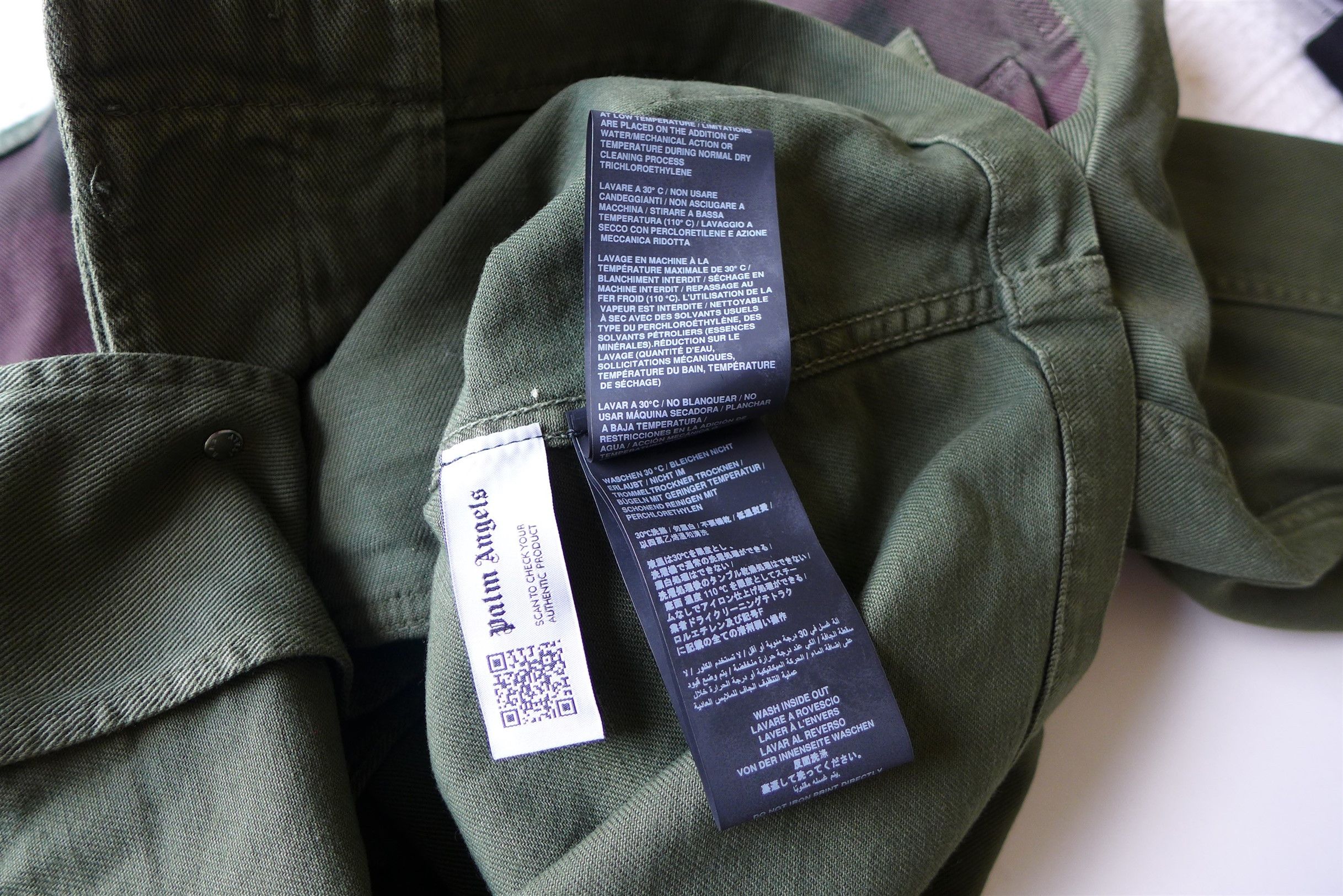 Palm Angels Palm Angels Oversized Military Buffalo Field Jacket Size US S / EU 44-46 / 1 - 12 Thumbnail