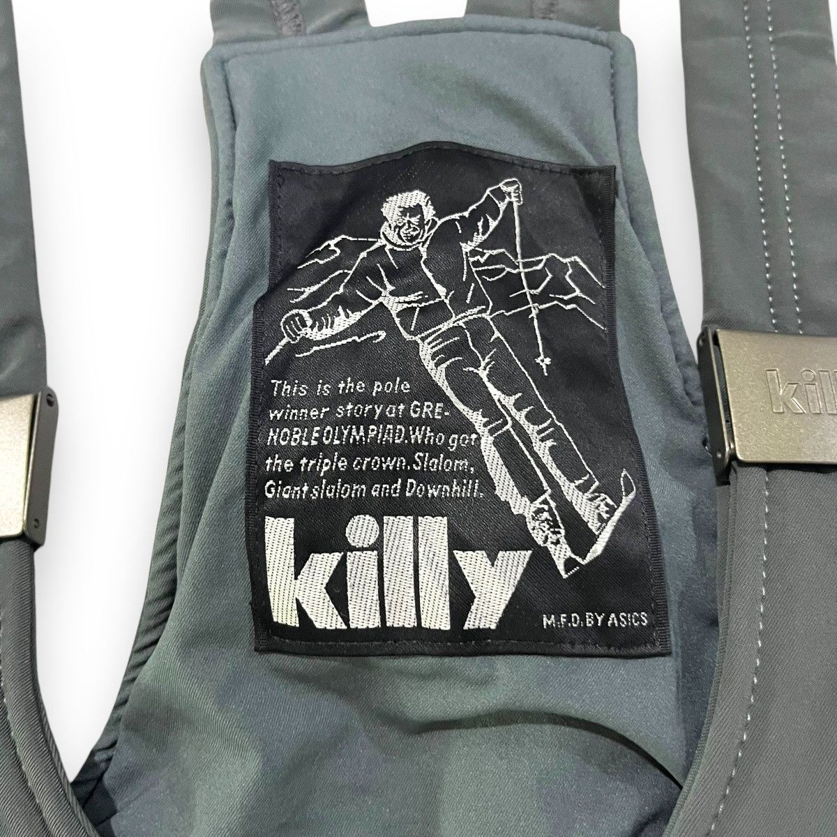 Asics × Sports Specialties VINTAGE ASICS KILLY SKI ADJUSTABLE OVERALL JUMPSUIT Size US 30 / EU 46 - 3 Thumbnail