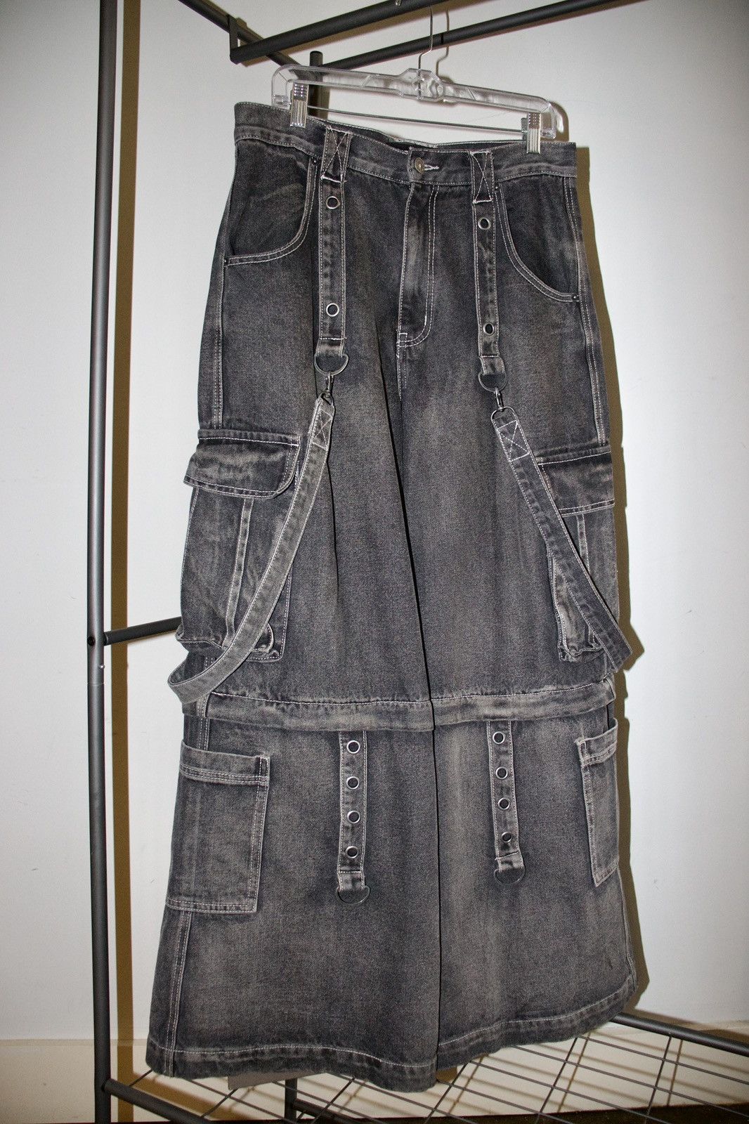 Japanese Brand MINGA LONDON TREK GREY CARGO JEANS | Grailed