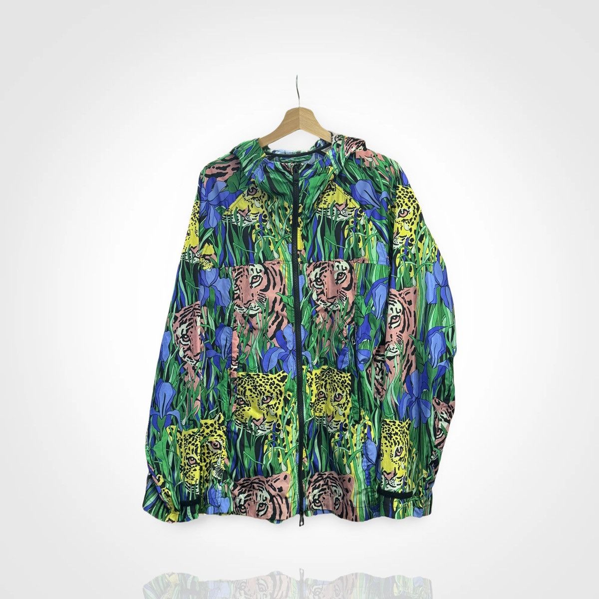 Gucci Gucci Feline Jungle Rain Jacket Size US XL / EU 56 / 4 - 1 Thumbnail