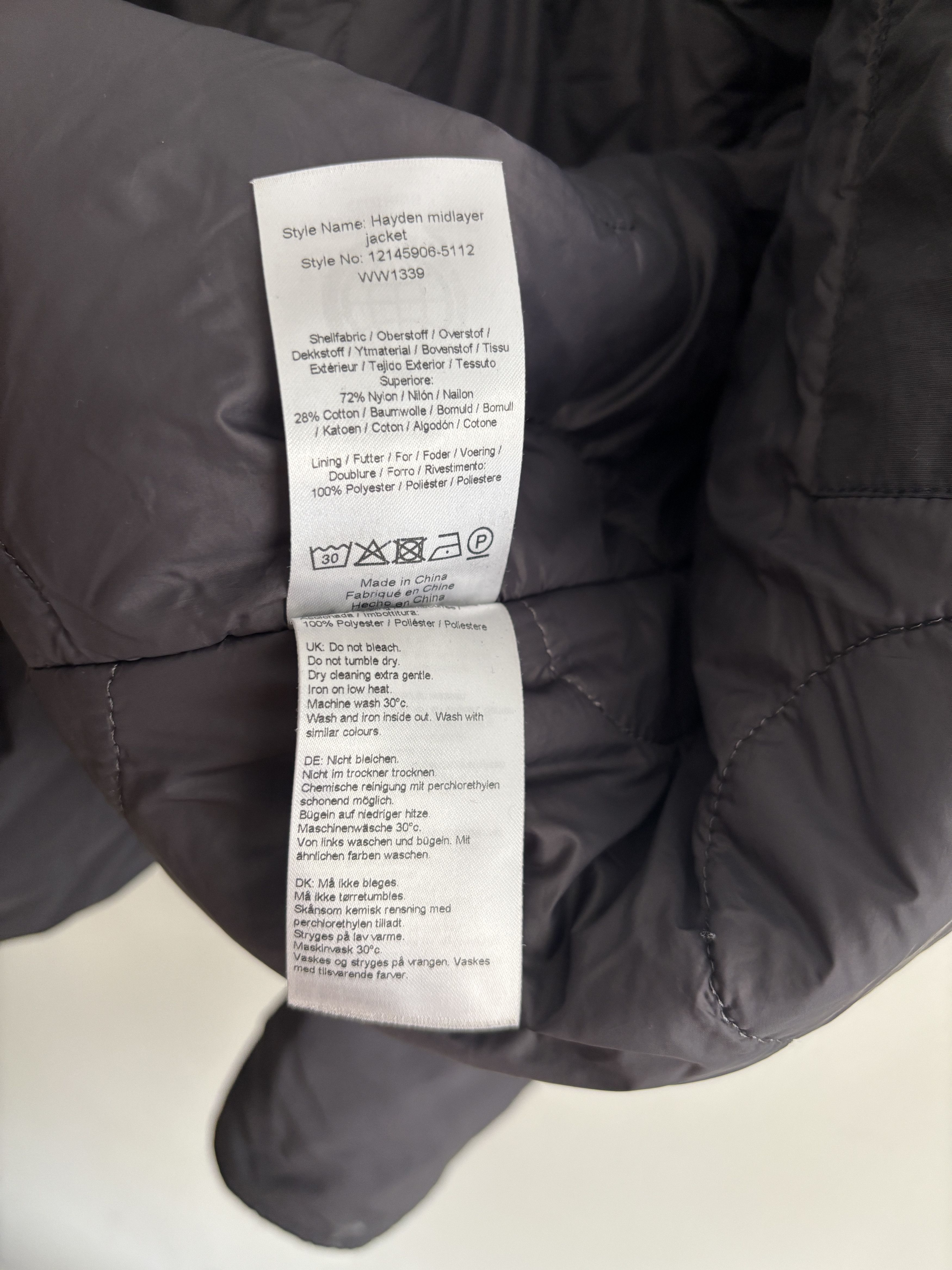 Wood Wood $450 Wood Wood Hayden Midlayer Jacket - Grey, Medium Size US M / EU 48-50 / 2 - 4 Thumbnail