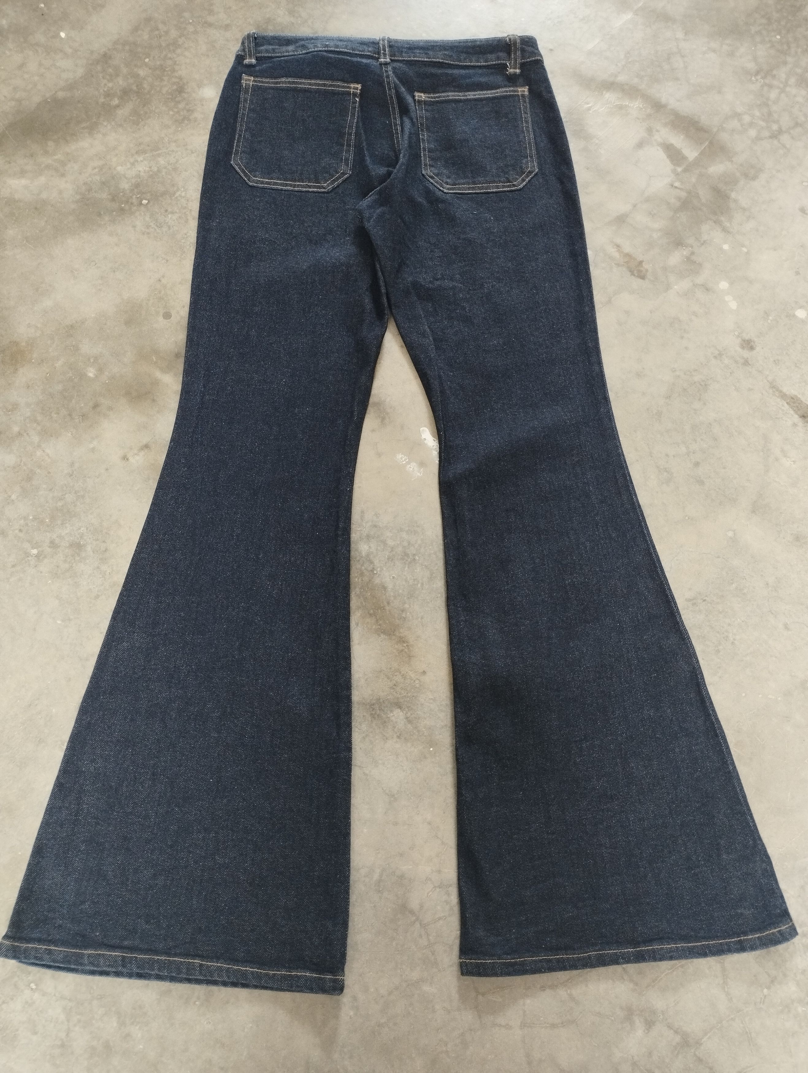Tornado Mart Super Flare Jeans Vintage Japanese Bootcut Jeans Size US 28 / EU 44 - 2 Thumbnail