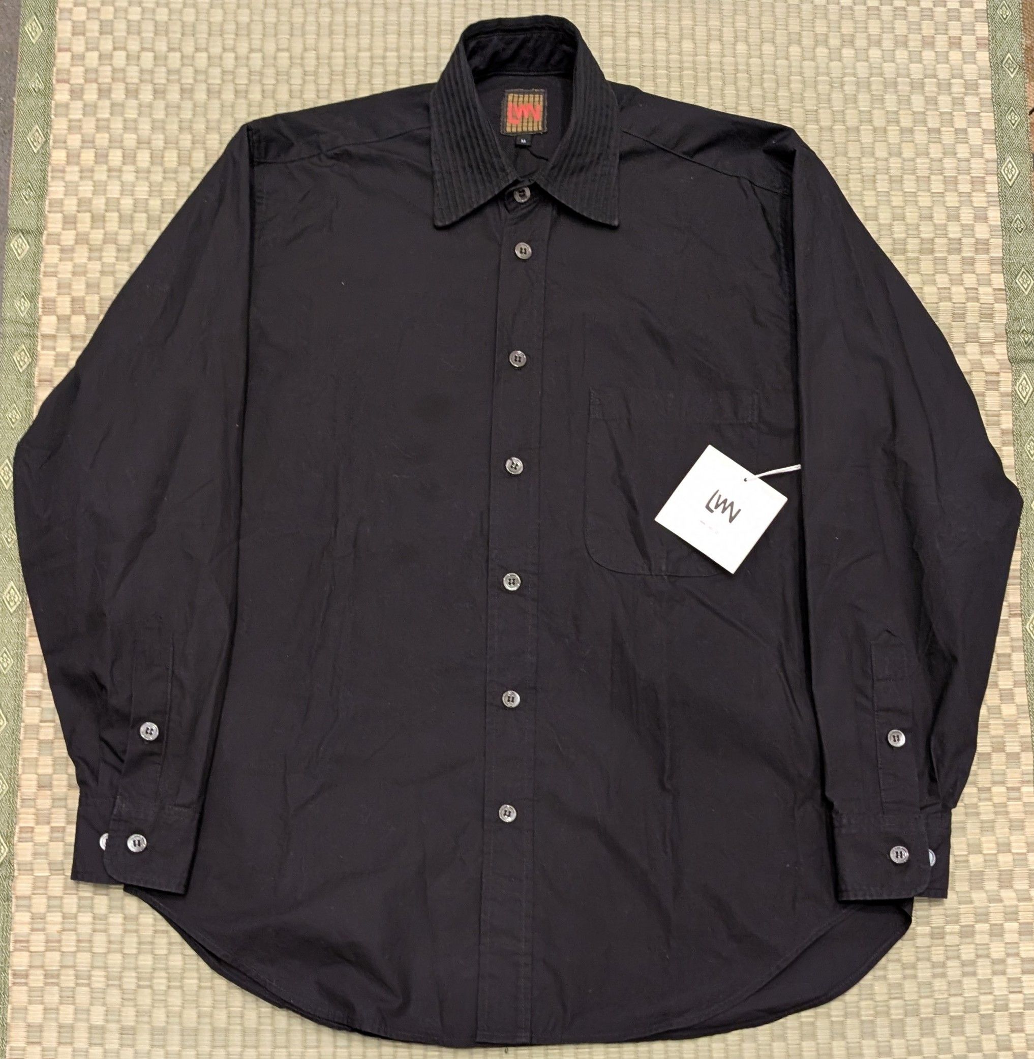 Other NWT LWN Ash Shirt in Black Pleat Poplin Size M / US 6-8 / IT 42-44 - 1 Thumbnail