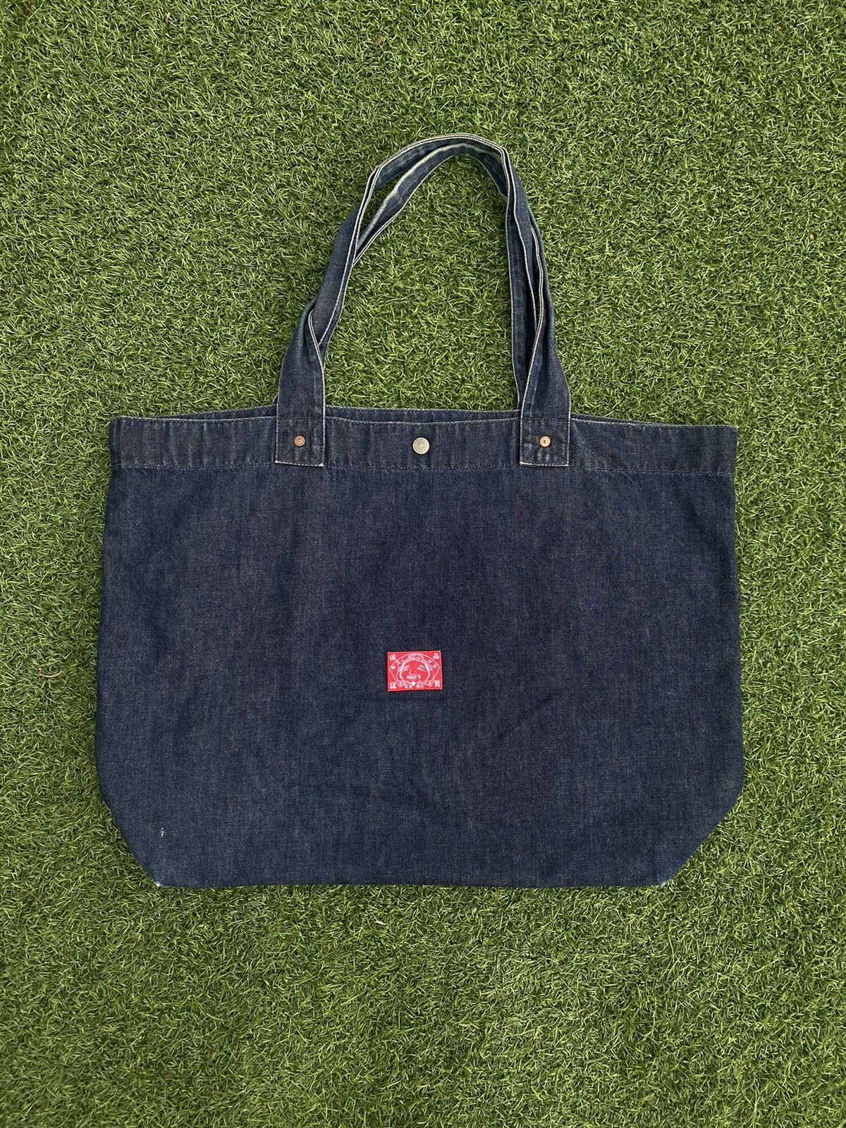 Evisu EVISU DENIM BIG LOGO SEA GULL TOTE BAG Size ONE SIZE - 7 Thumbnail