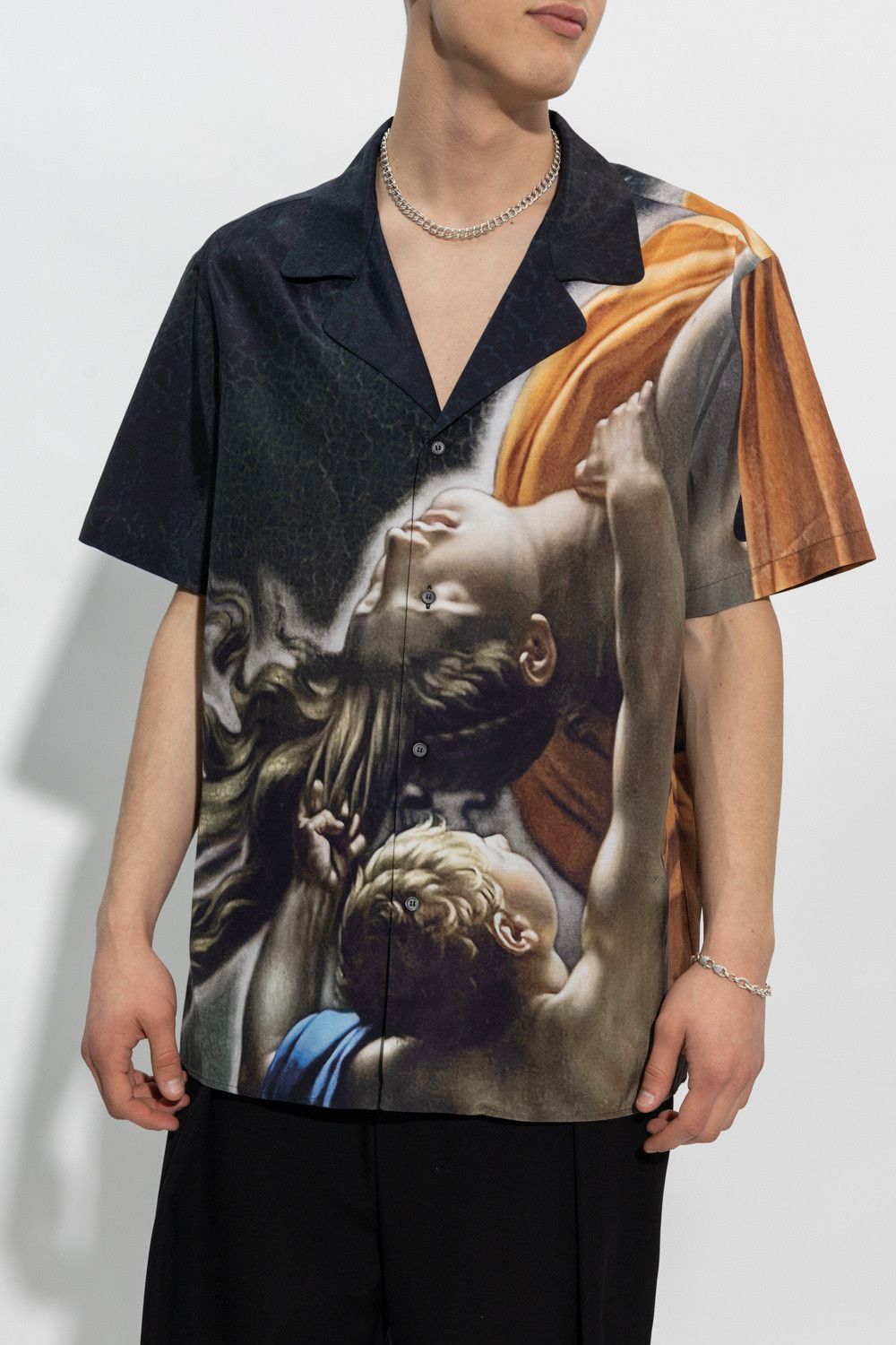 Balmain BNWT SS23 BALMAIN BAROQUE MOTIF SHIRT 42 Size US L / EU 52-54 / 3 - 1 Thumbnail