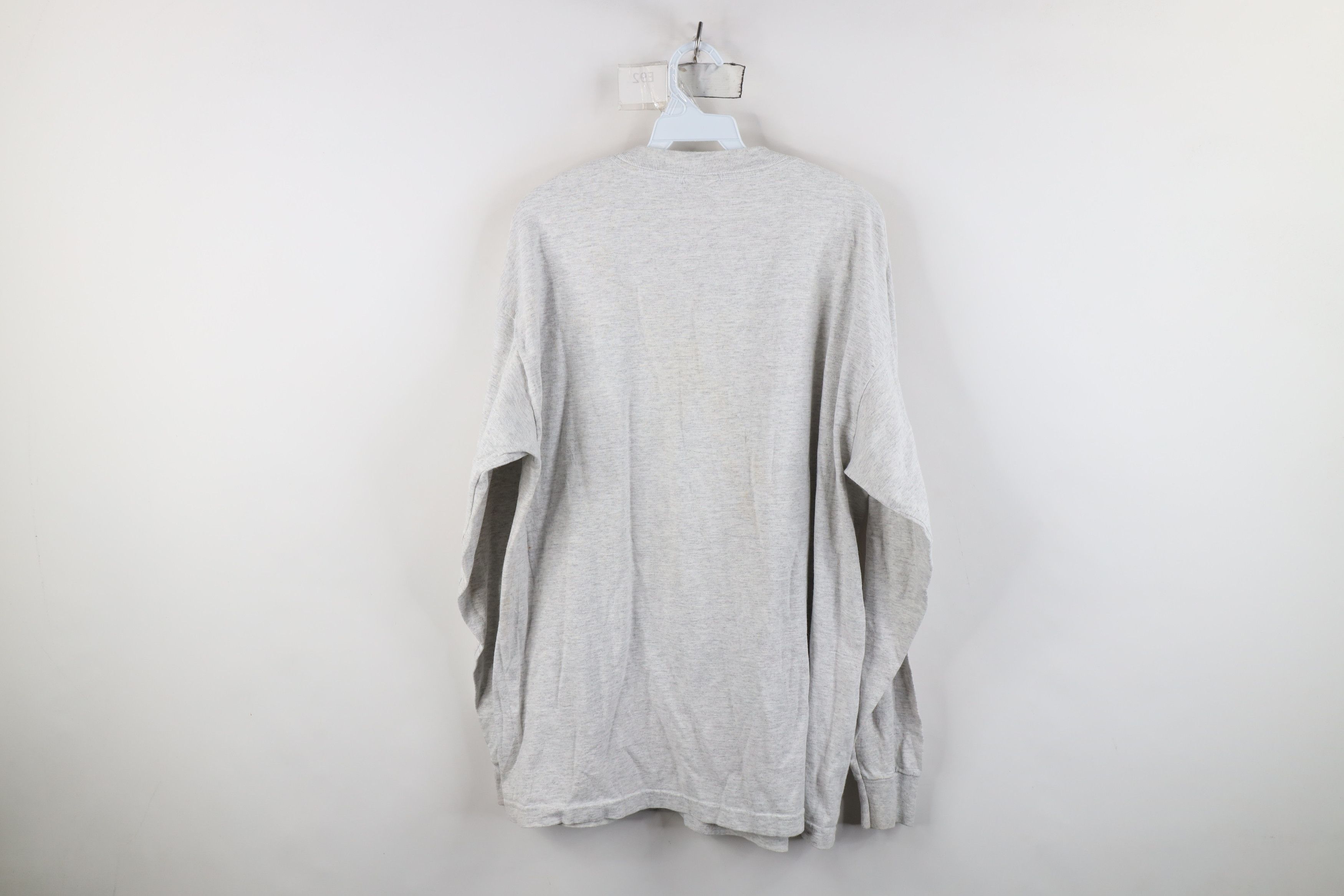 Vintage Vintage 90s USHL Gamblers Long Sleeve T-Shirt Gray USA Size US XL / EU 56 / 4 - 11 Thumbnail