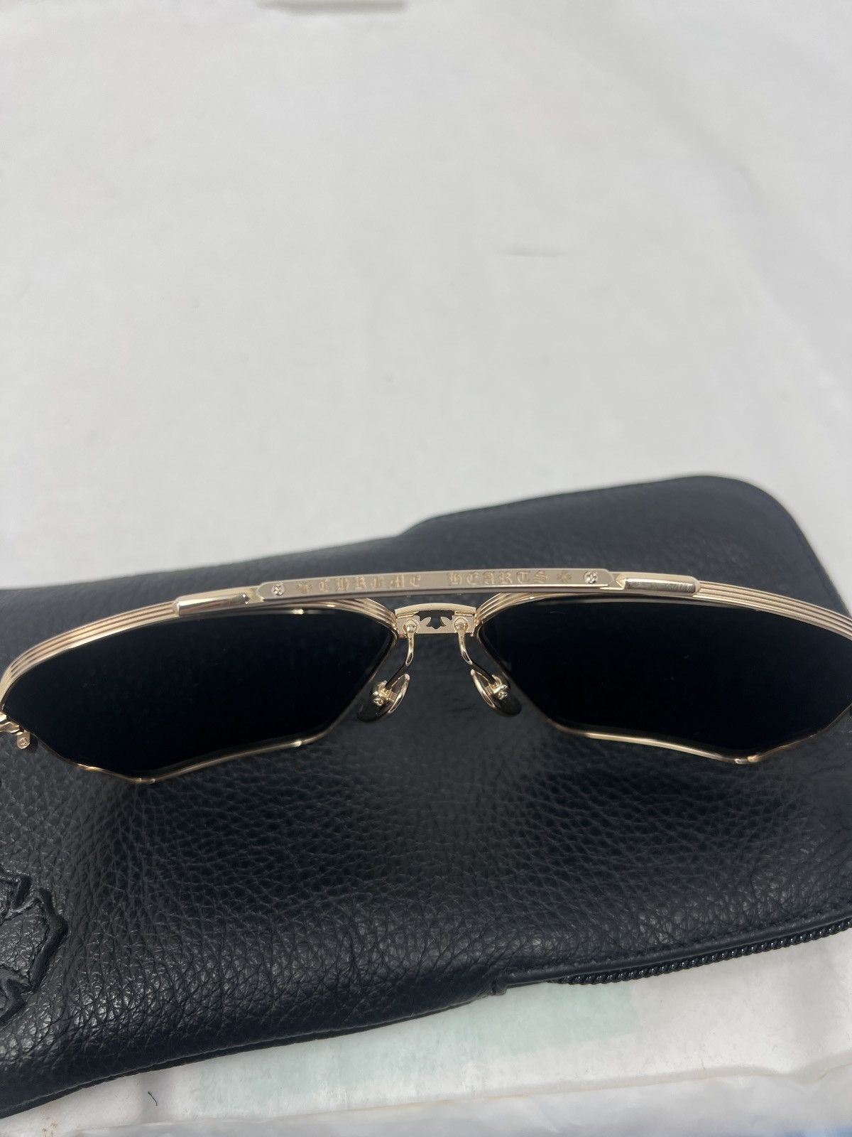 Chrome Hearts Chrome Hearts Ripping Green Gold Size ONE SIZE - 6 Thumbnail