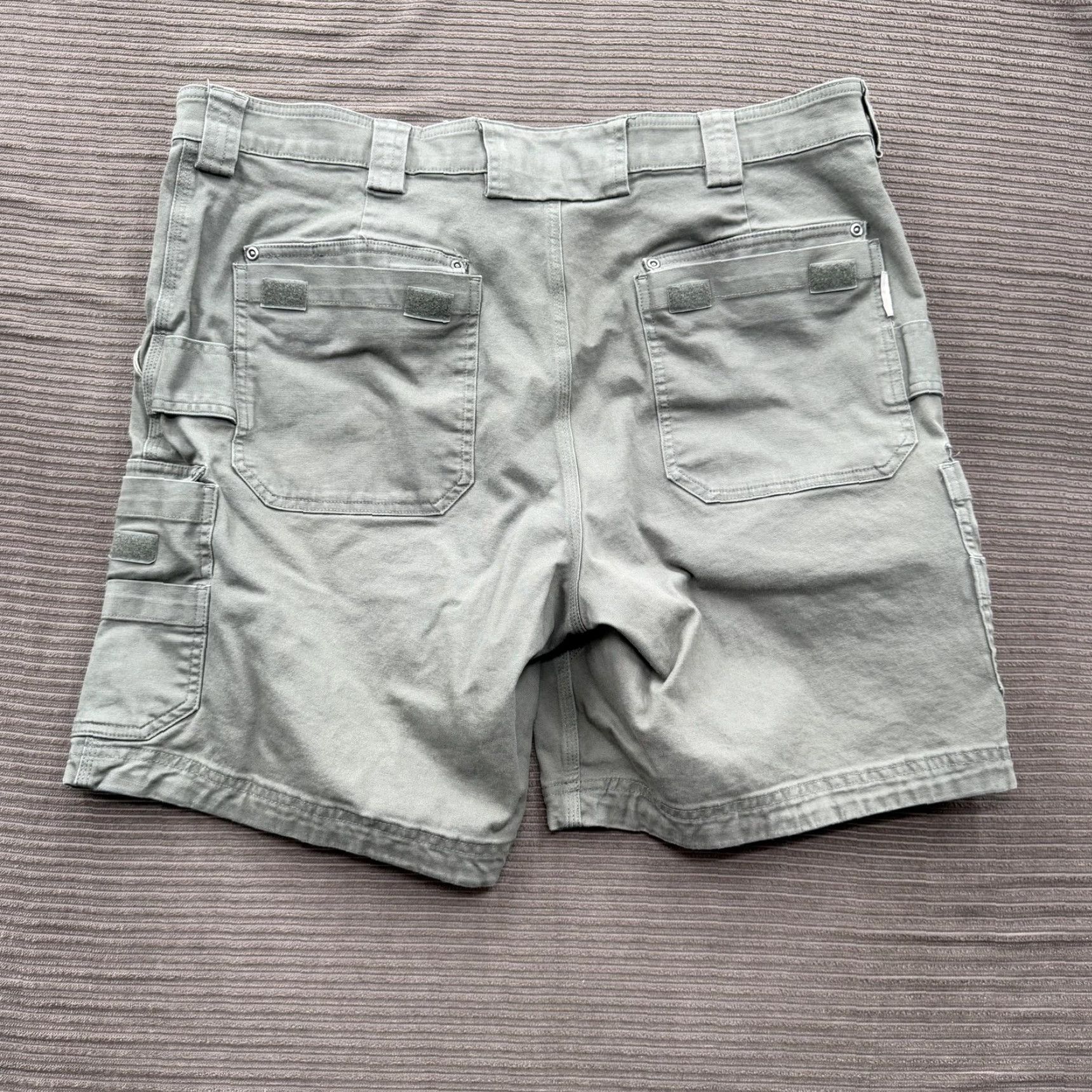 Duluth Trading Company Duluth Trading Flex Fire Hose Cargo Shorts Mens 40 Green Relaxed Fit Utility Workwear Shirts Pants? Size US 40 / EU 56 - 2 Thumbnail