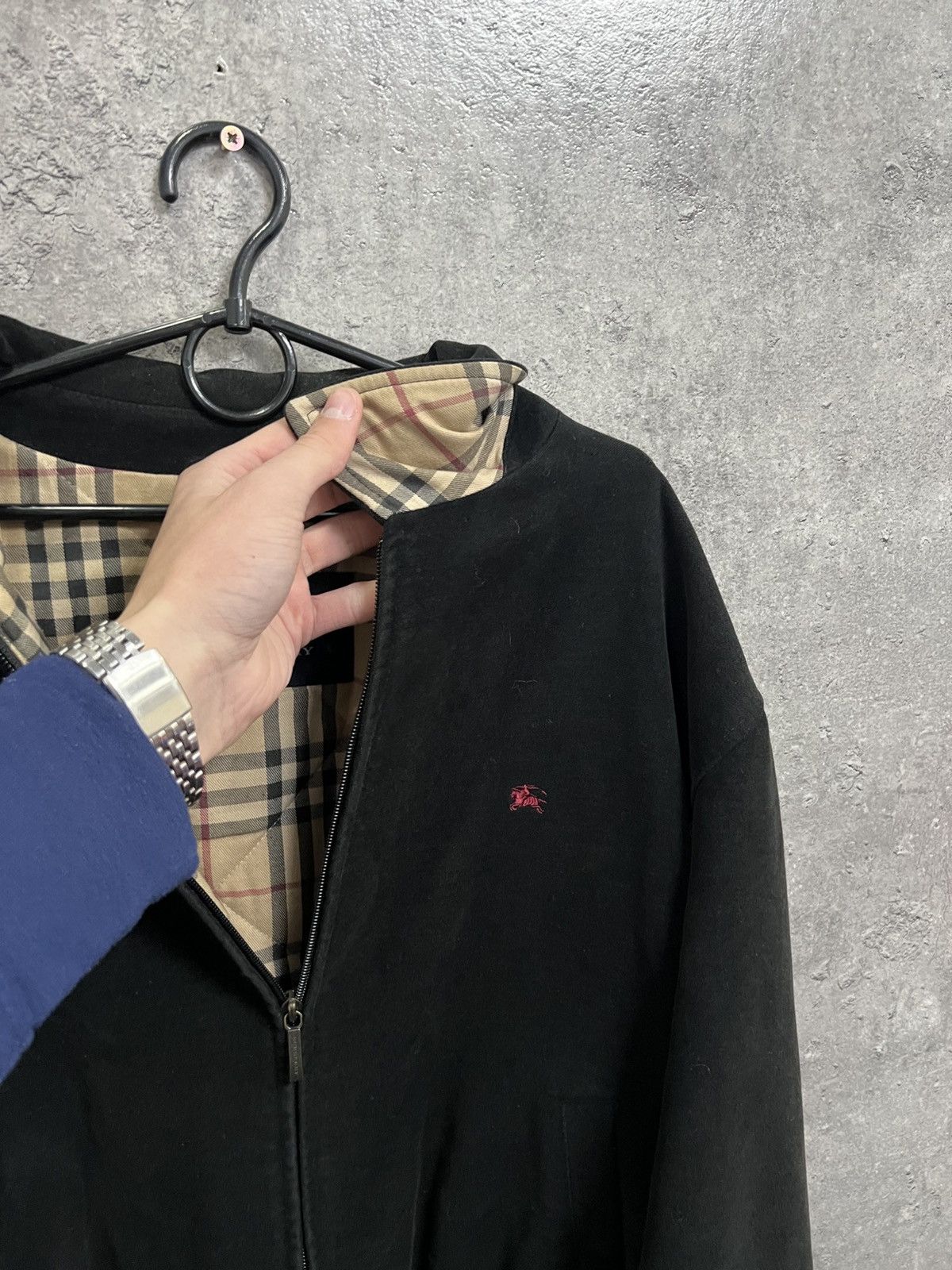 Burberry 💥Nova check 90s💥Vintage BurberryJacket 💥Rare item💥 Size US L / EU 52-54 / 3 - 3 Thumbnail