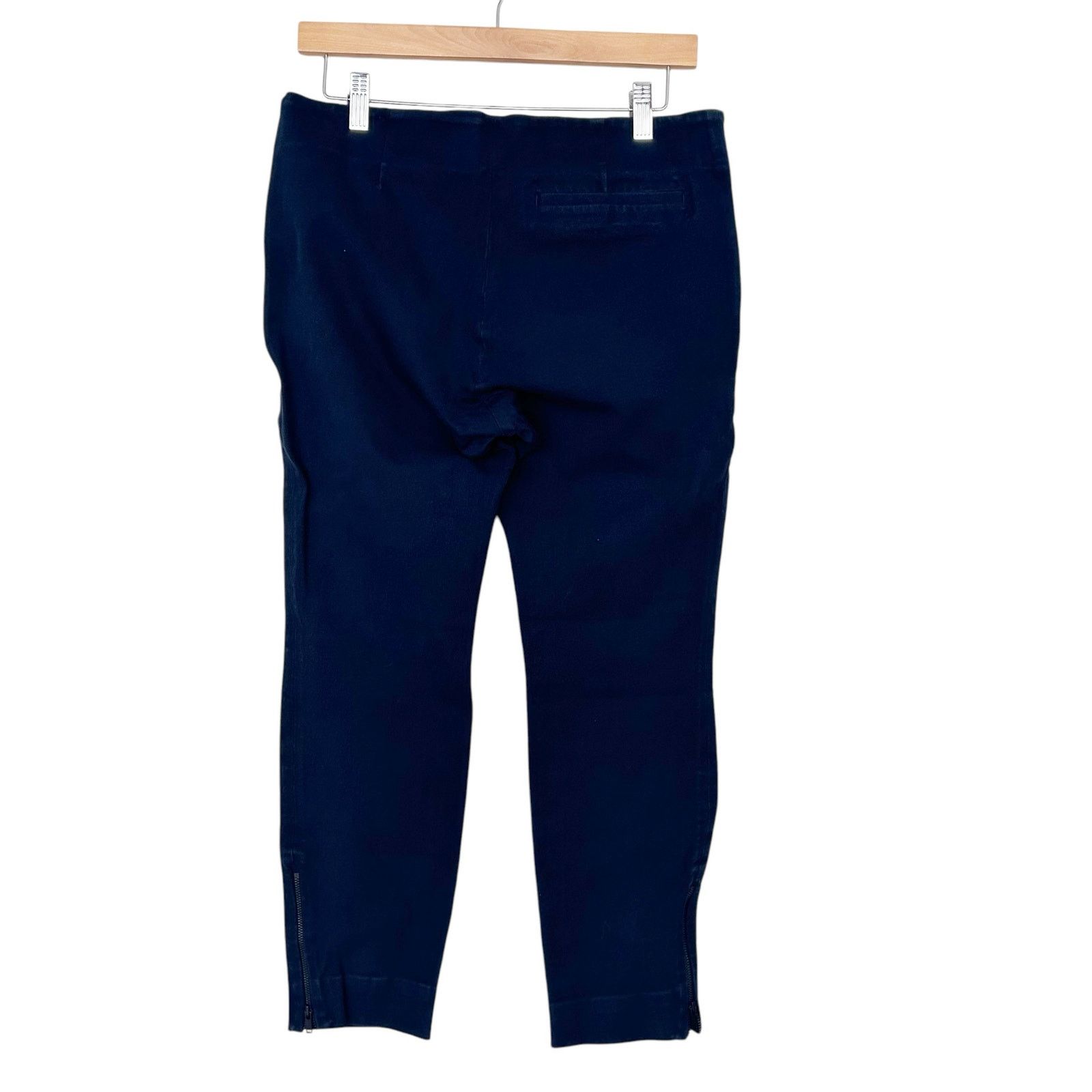 Cos COS Navy Blue Pull On Pants Sz 12 Size 34" / US 12 / IT 48 - 4 Thumbnail