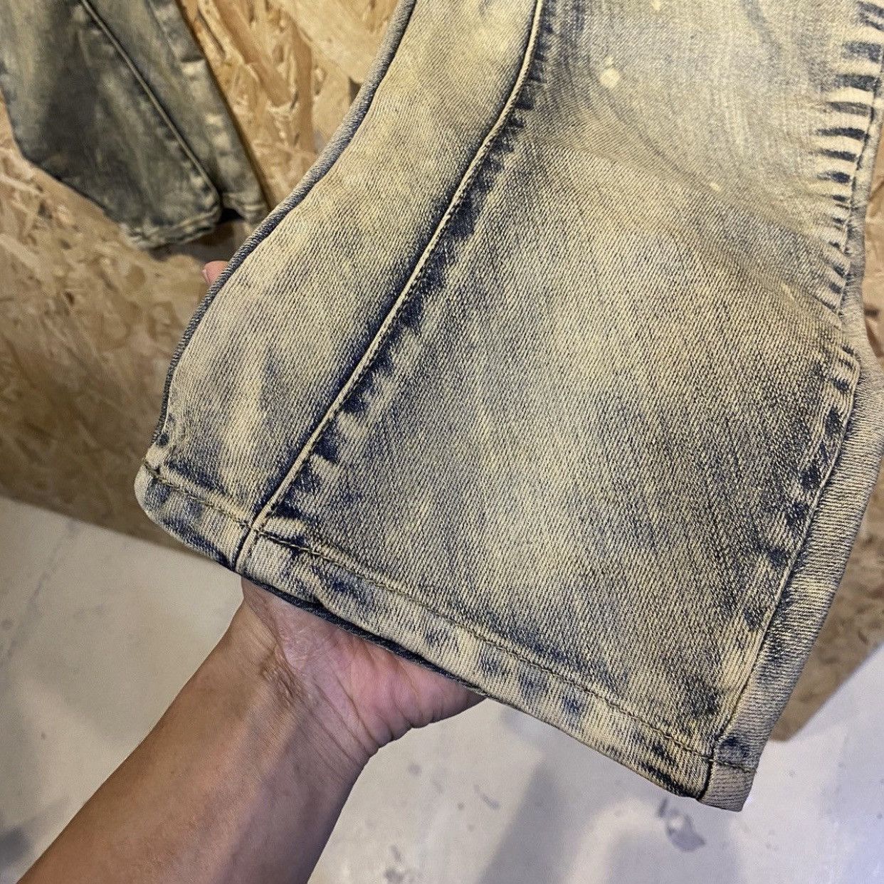 Beauty Beast × Japanese Brand × PPFM PPFM Curve Denim Jeans Pants Size US 32 / EU 48 - 4 Thumbnail