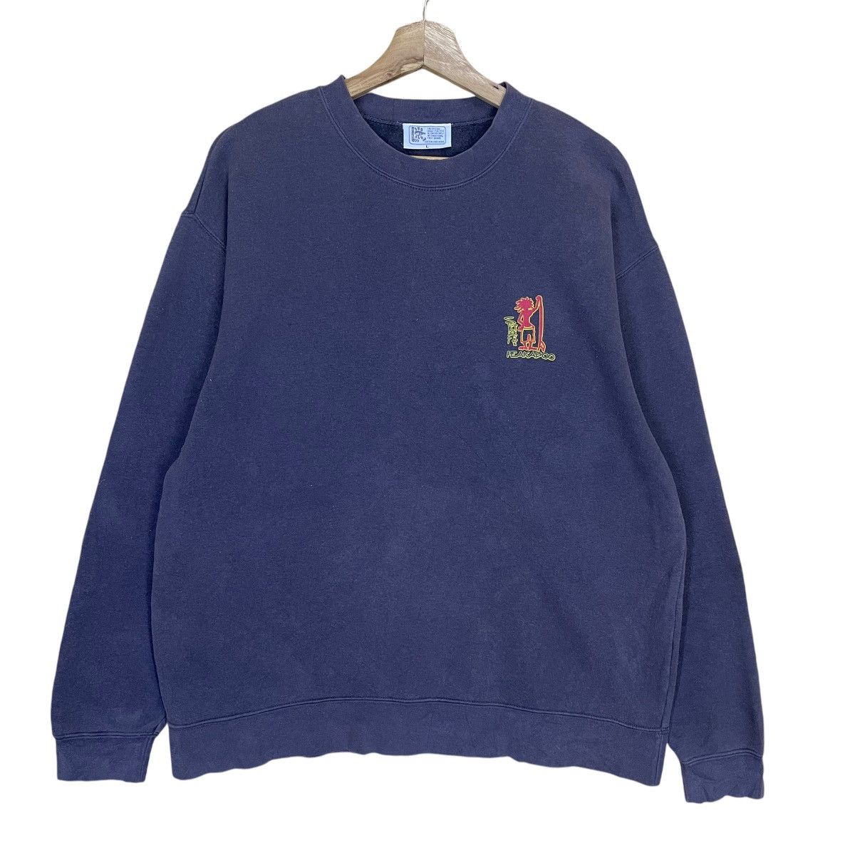 Quiksilver Vintage Peakaboo Surf Tribe Crewneck Sweatshirt Size US M / EU 48-50 / 2 - 8 Thumbnail