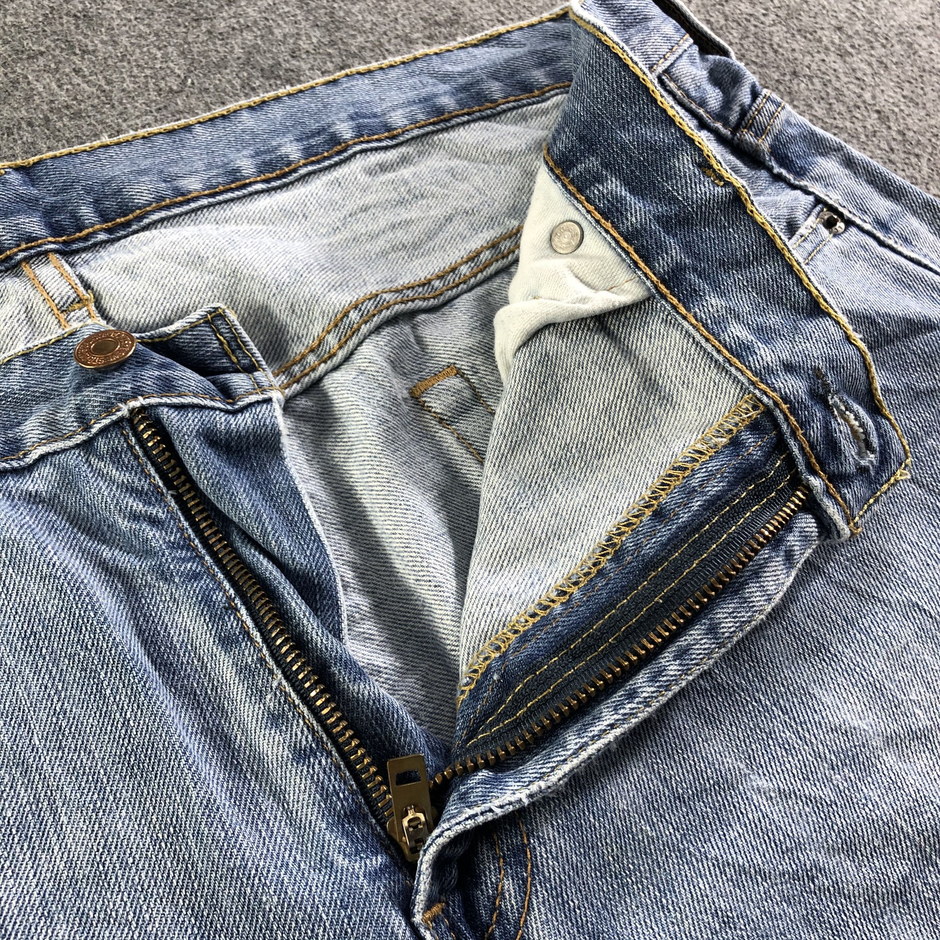 Levi's Vintage Blue Wash Levis 569 Jeans-J4452 Size US 38 / EU 54 - 8 Thumbnail
