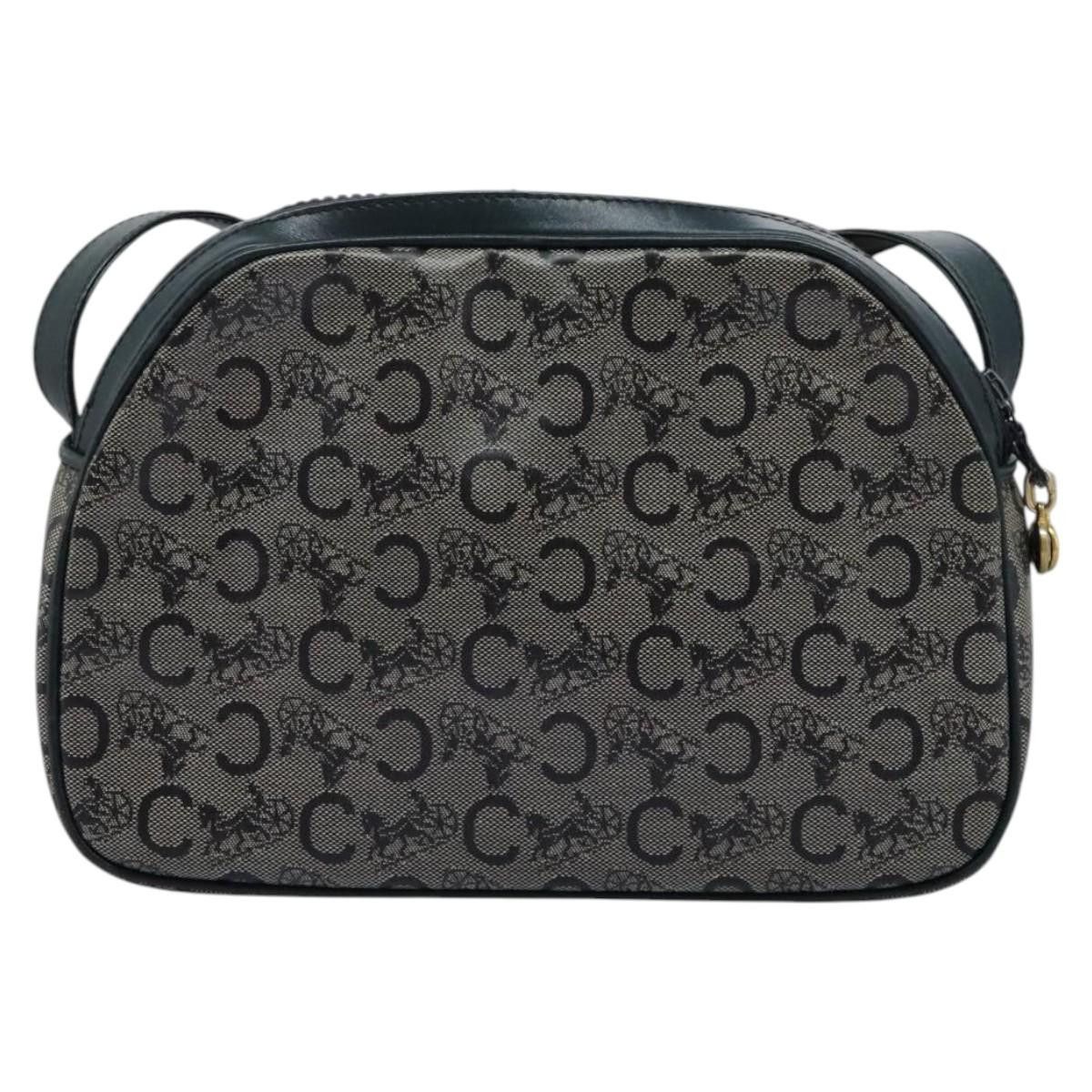 Celine CELINE C Sulky Shoulder Bag Pvc Navy Gold Size ONE SIZE - 3 Thumbnail
