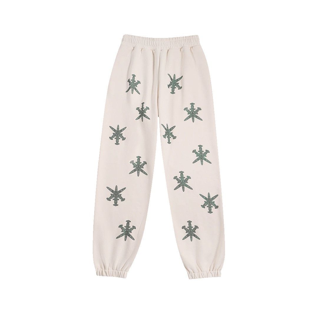 Unknown London Unknown London Rhinestone Joggers Size L Excellent condition Size US 32 / EU 48 - 1 Thumbnail