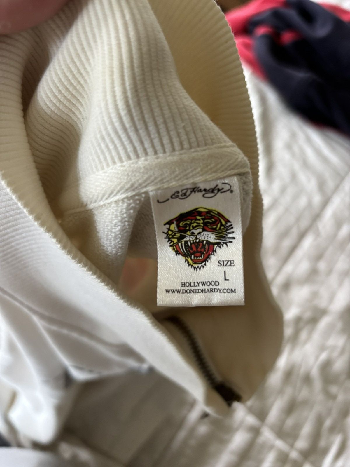 Ed Hardy White Ed Hardy Zip Up Size US L / EU 52-54 / 3 - 3 Thumbnail