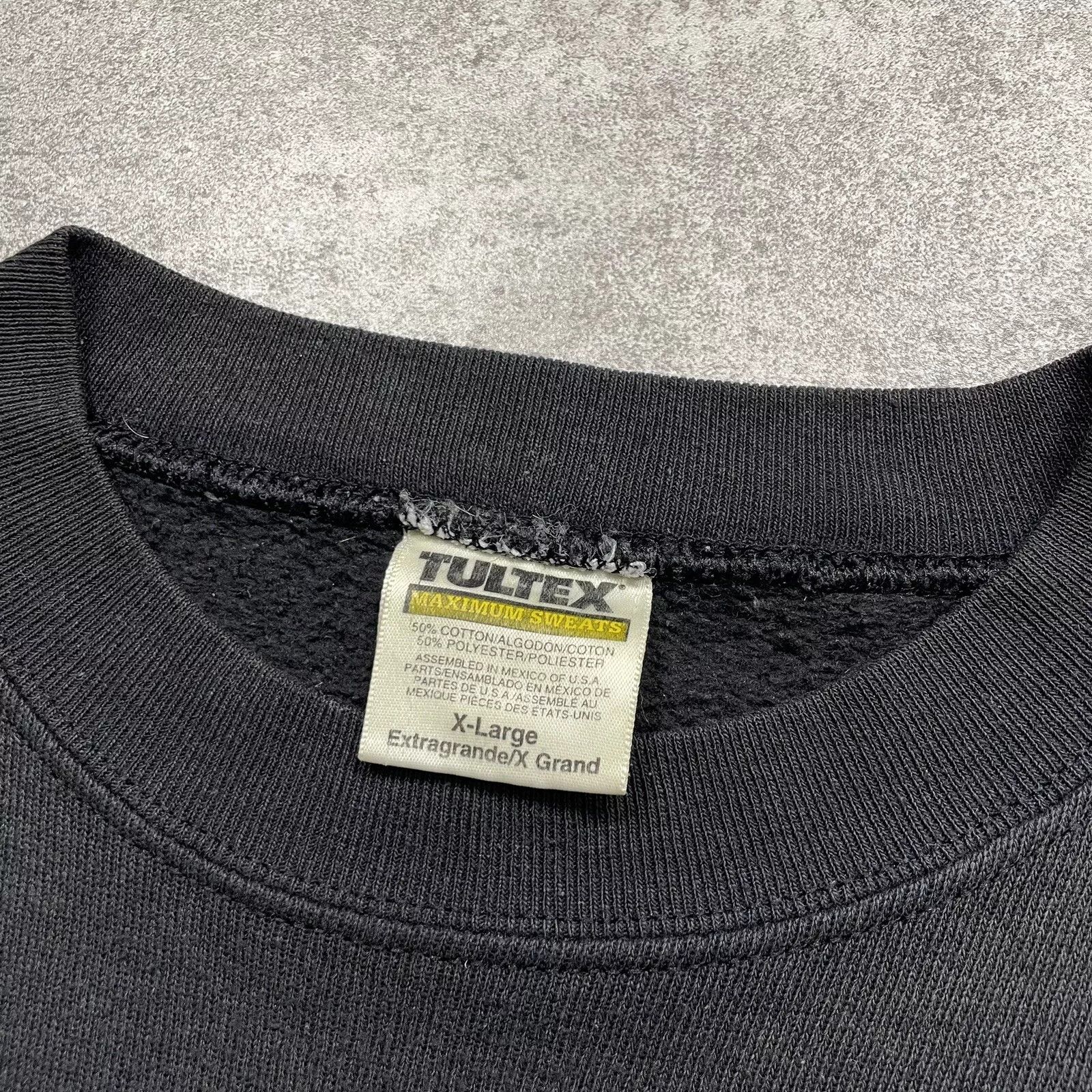 Tultex × Vintage × WWF WWF STONE COLD STEVE AUSTIN 3:16 SWEATSHIRT SIZE XL BLACK Size US XL / EU 56 / 4 - 4 Thumbnail
