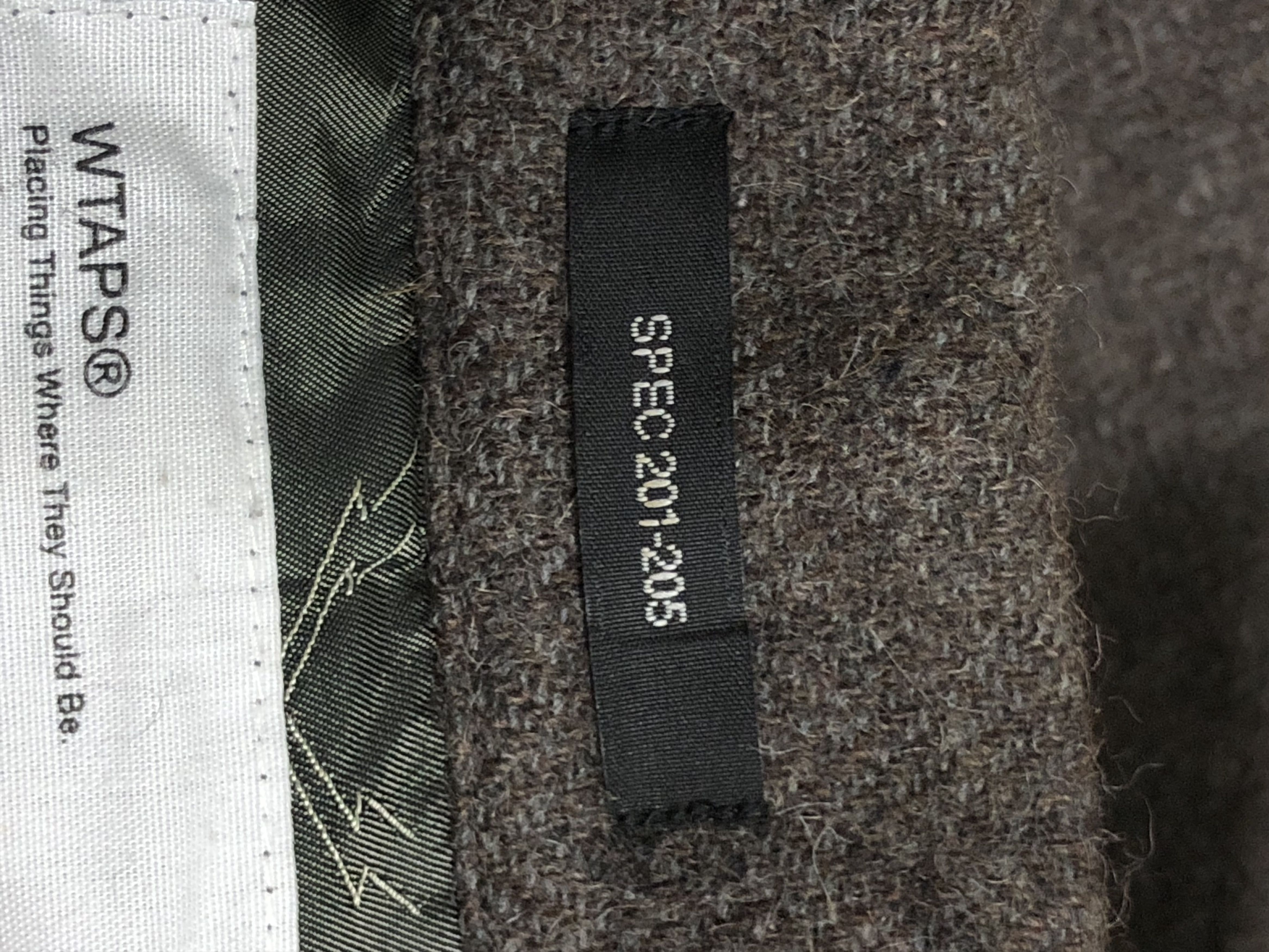 Wtaps BUDS L/S WOOL 4-POCKETS SHIRT Size US M / EU 48-50 / 2 - 20 Thumbnail