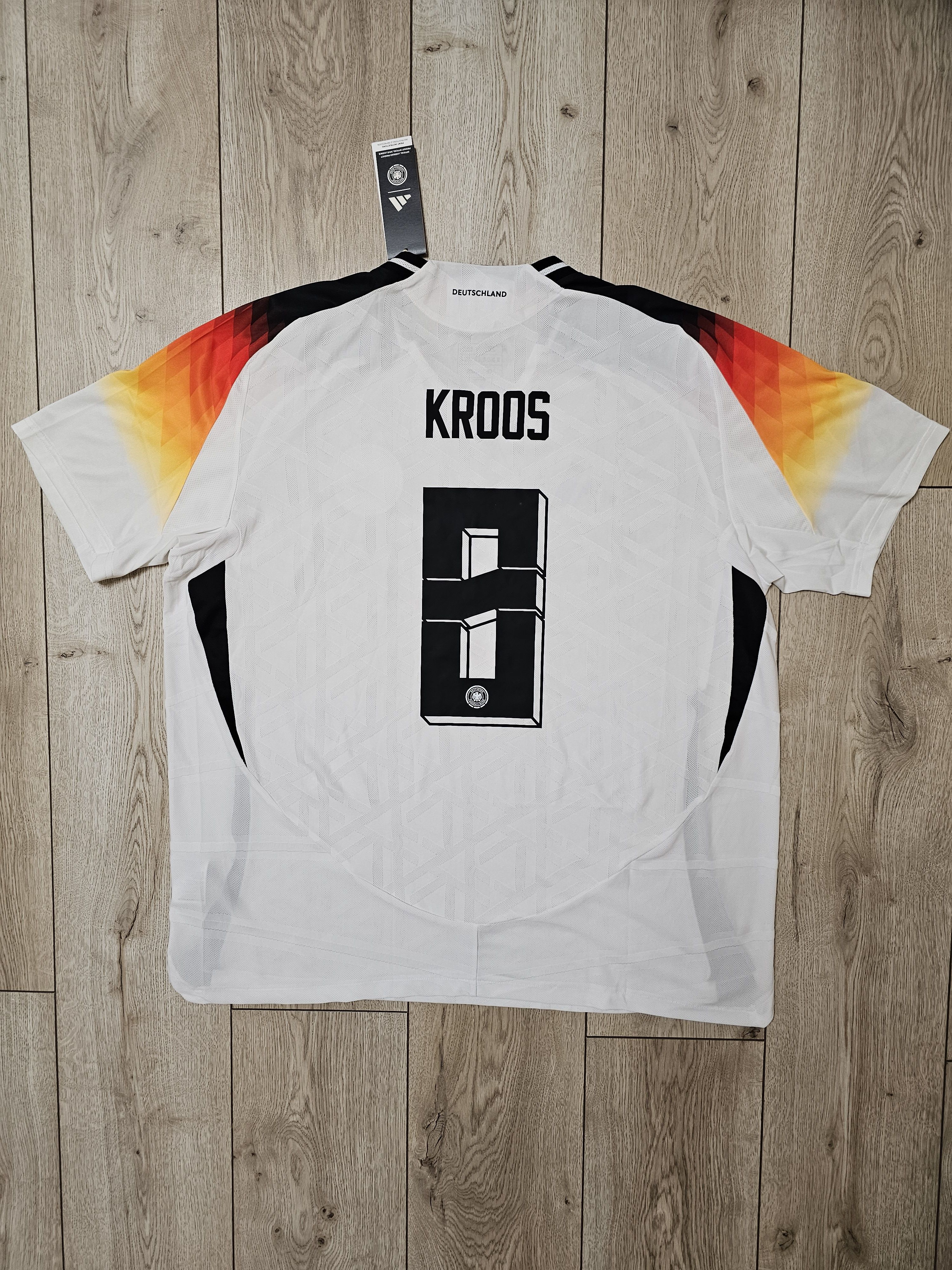Adidas GERMANY 2024 HOME KROOS PLAYER VERSION FOOTBALL SHIRT Size US XXL / EU 58 / 5 - 2 Thumbnail
