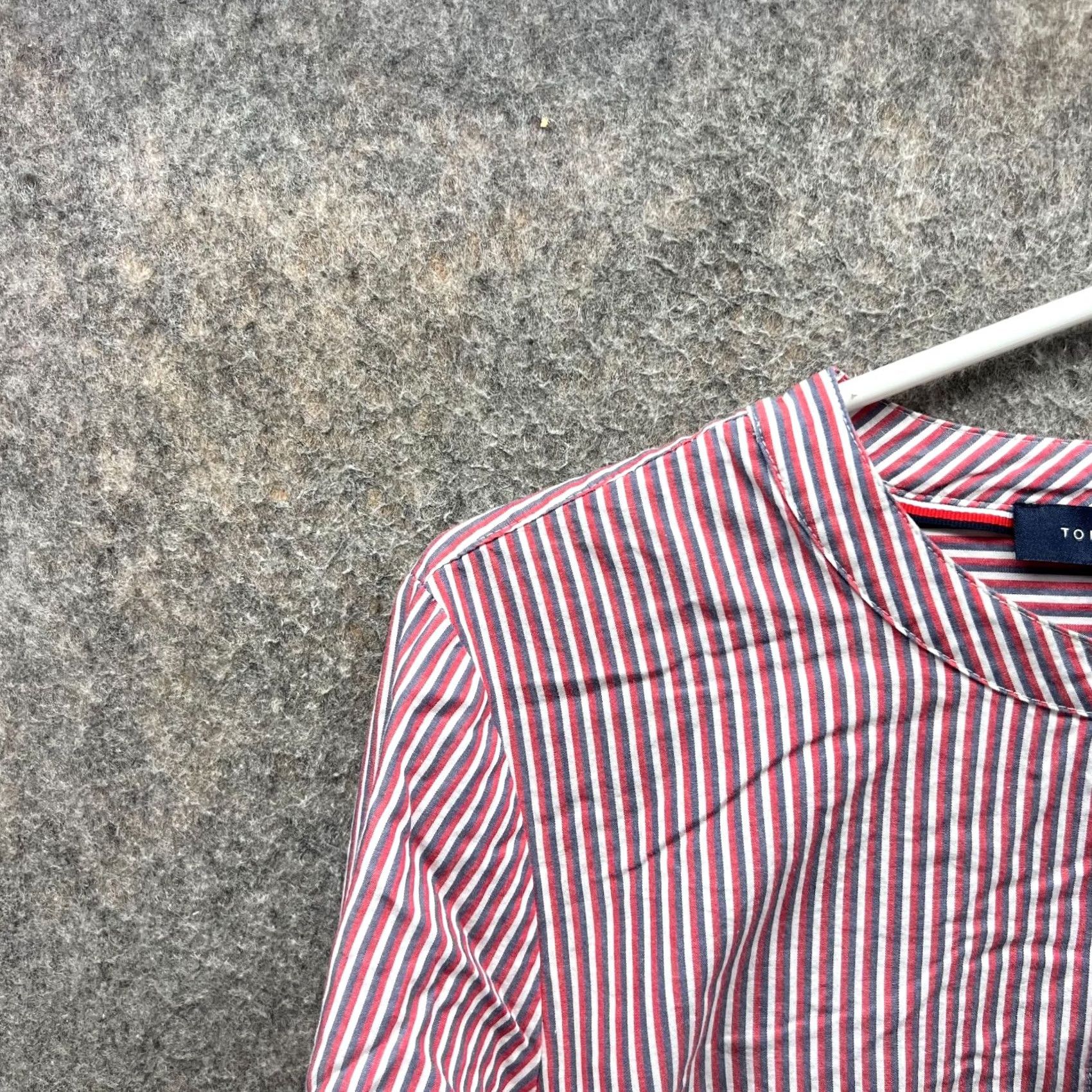 Tommy Hilfiger Tommy Hilfiger Shirt Dress Womens Small Red Striped Button Down Belted A Line Shirt Dress Womens Small Red Striped Button Down Belted A Line Size S / US 4 / IT 40 - 5 Thumbnail