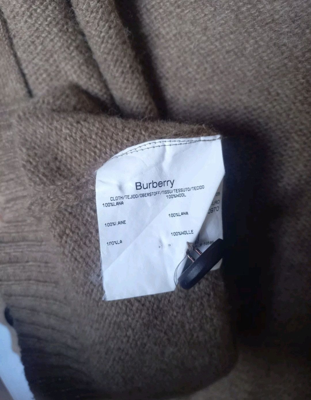 Burberry burberry London wool Sweater cardigans Bouton Size 5 Size US XXL / EU 58 / 5 - 7 Thumbnail