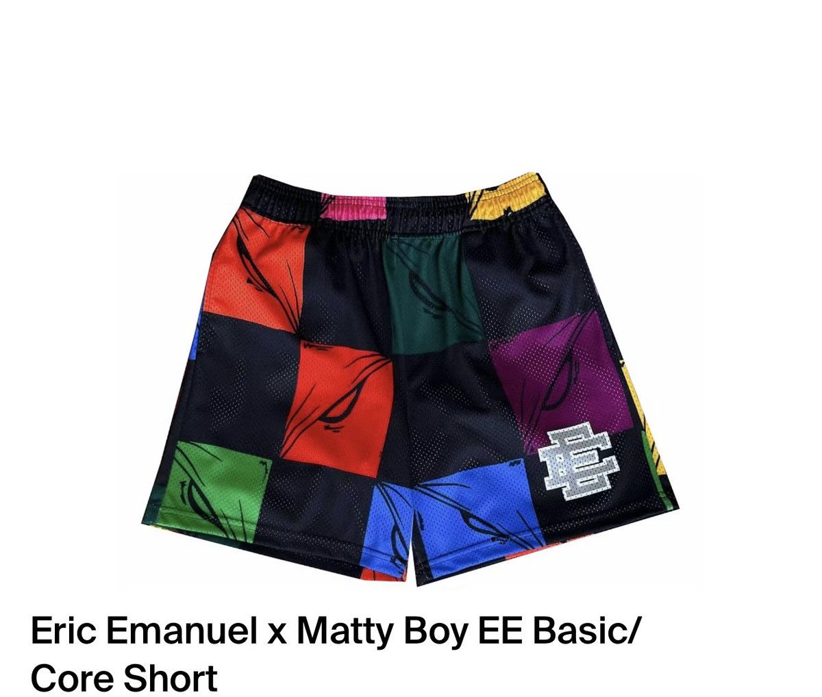 Eric Emanuel Eric Emanuel x Matty Boy Basic Short Multi Color PRE ORDER Size US 32 / EU 48 - 1 Thumbnail