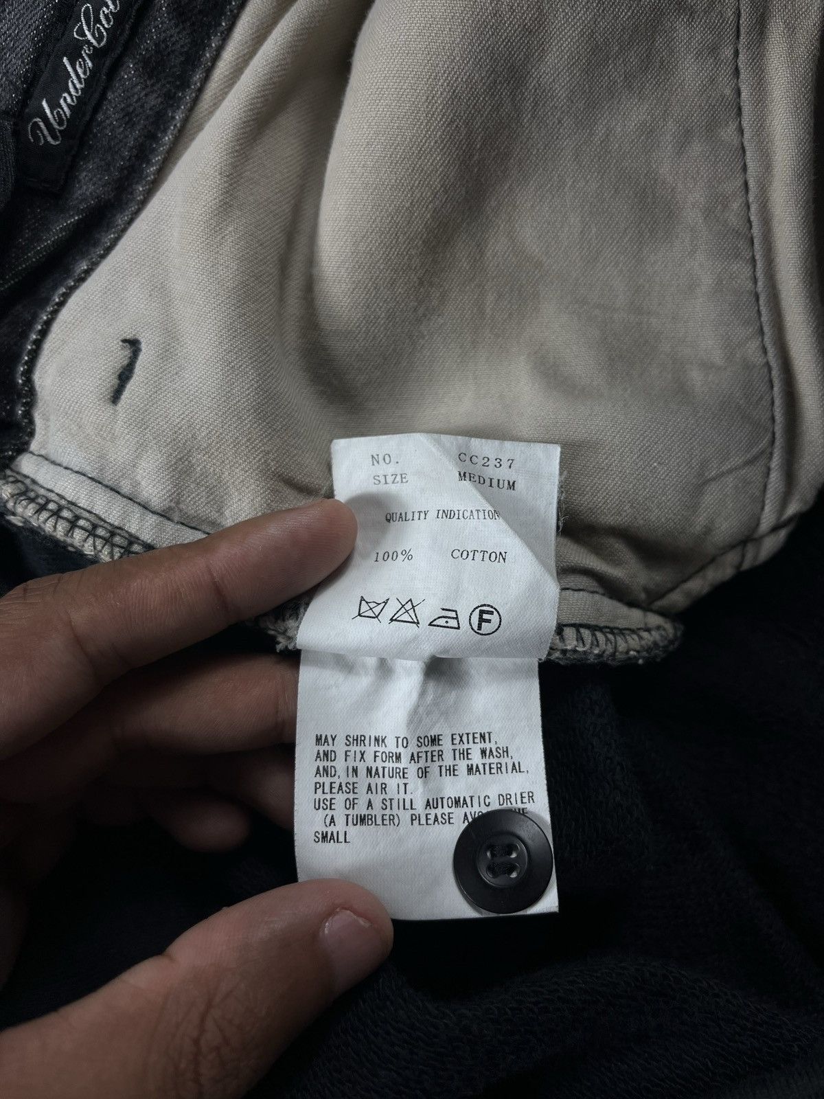 Undercover Undercover - « PEACEBUILDER » Rare Hybrid Denim Size US 32 / EU 48 - 14 Thumbnail