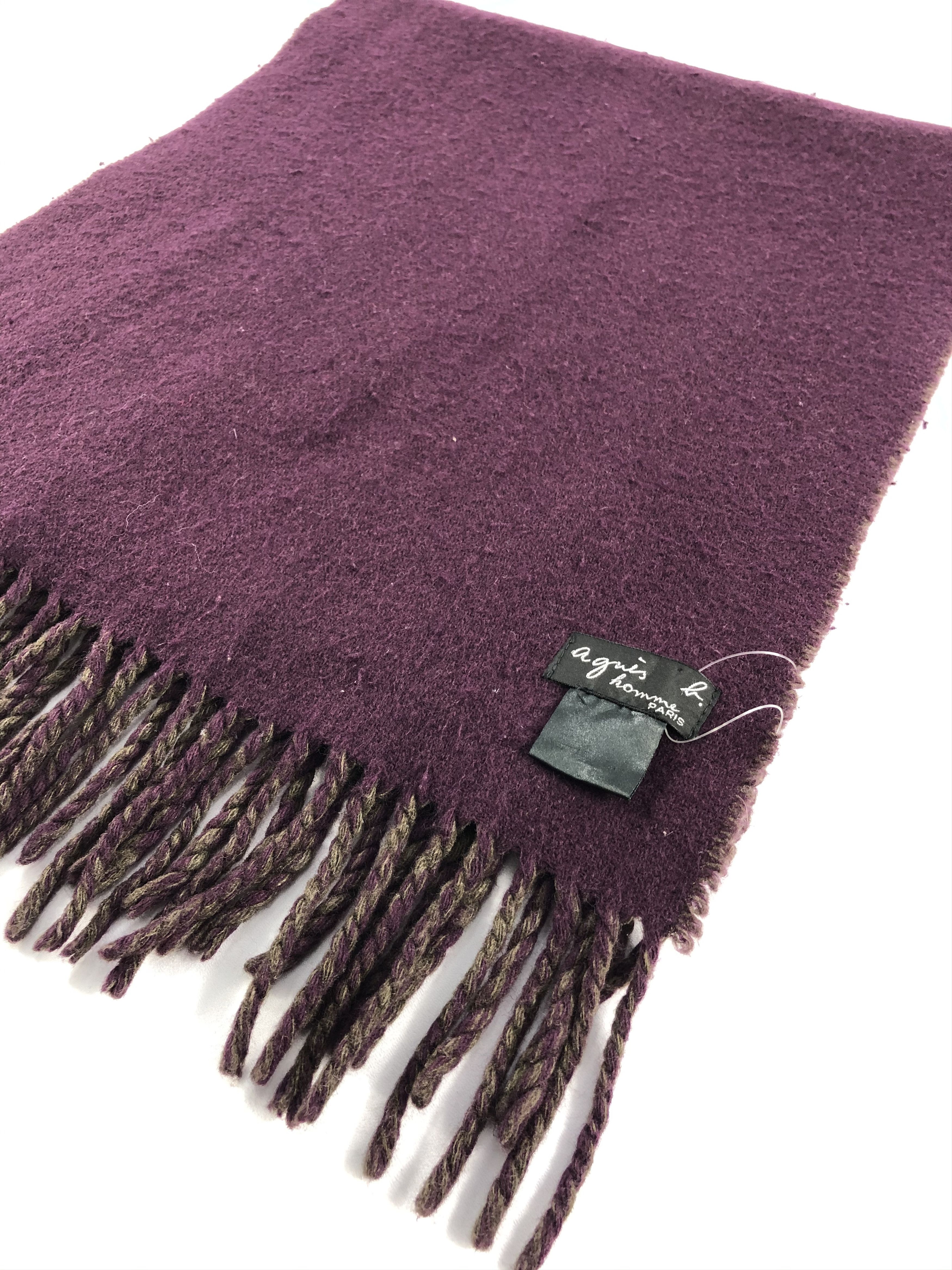 agnes b. Vintage Agnes B Scarf/Muffler/Neckwear MF1765 Size ONE SIZE - 3 Thumbnail