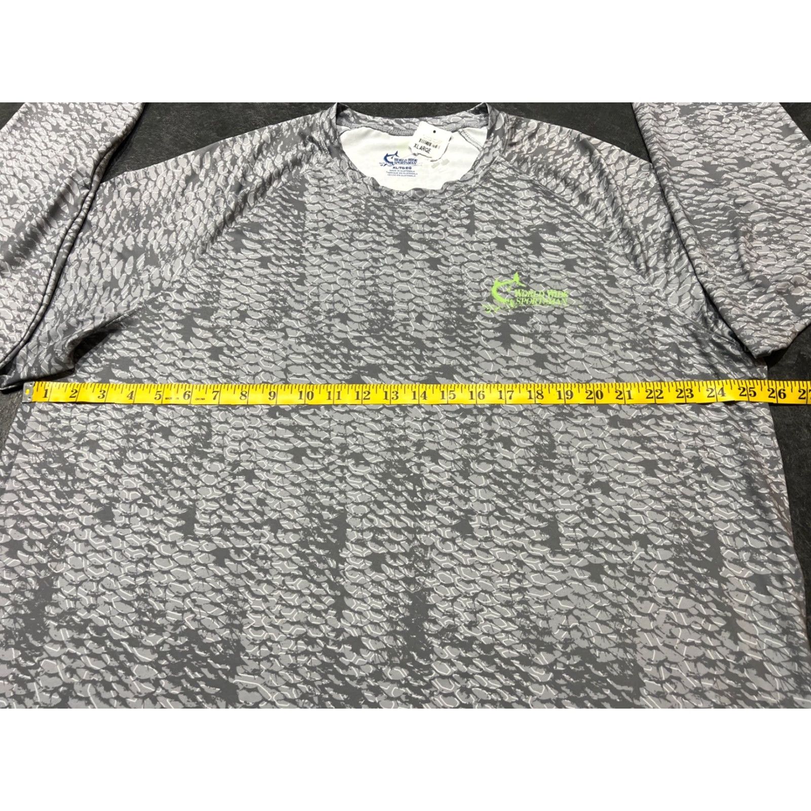 Vintage VINTAGE World Wide Sportsman T-Shirt Long Sleeve Men XL Gray Sportsman Pullover Tee Size US XL / EU 56 / 4 - 6 Thumbnail