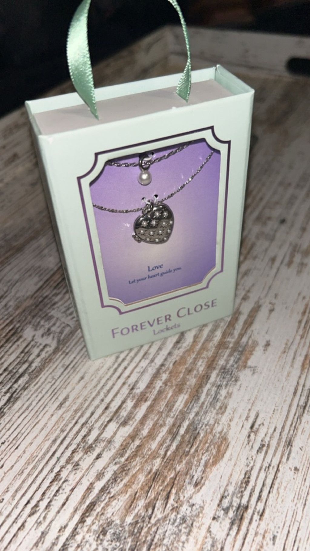 Other Women's Forever Close Heart Locket Necklace One Size Silver Size ONE SIZE - 1 Thumbnail