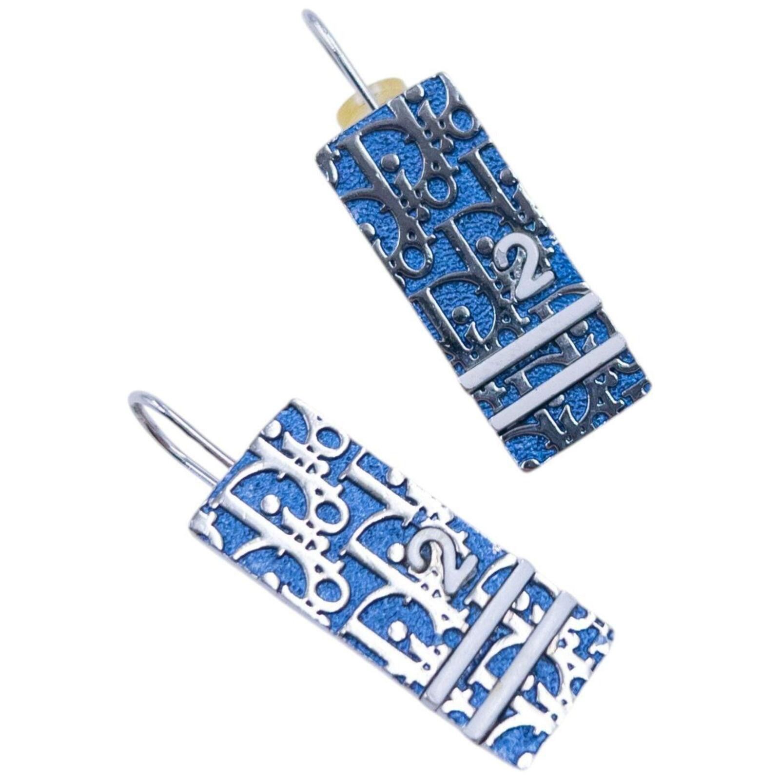 Dior Vintage 2000s Dior Monogram Number Earrings Size ONE SIZE - 1 Thumbnail