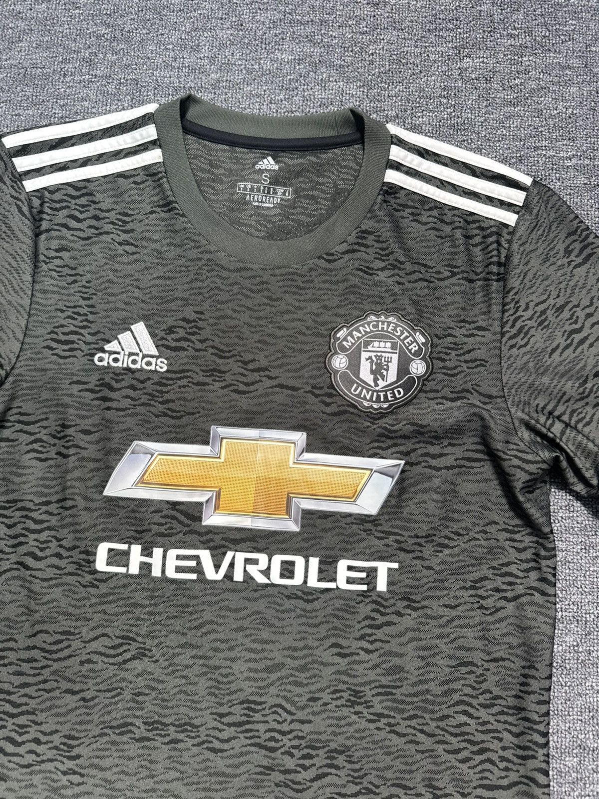 Adidas Adidas Manchester United 2019-2020 Away Jersey Men's S Size US S / EU 44-46 / 1 - 4 Thumbnail