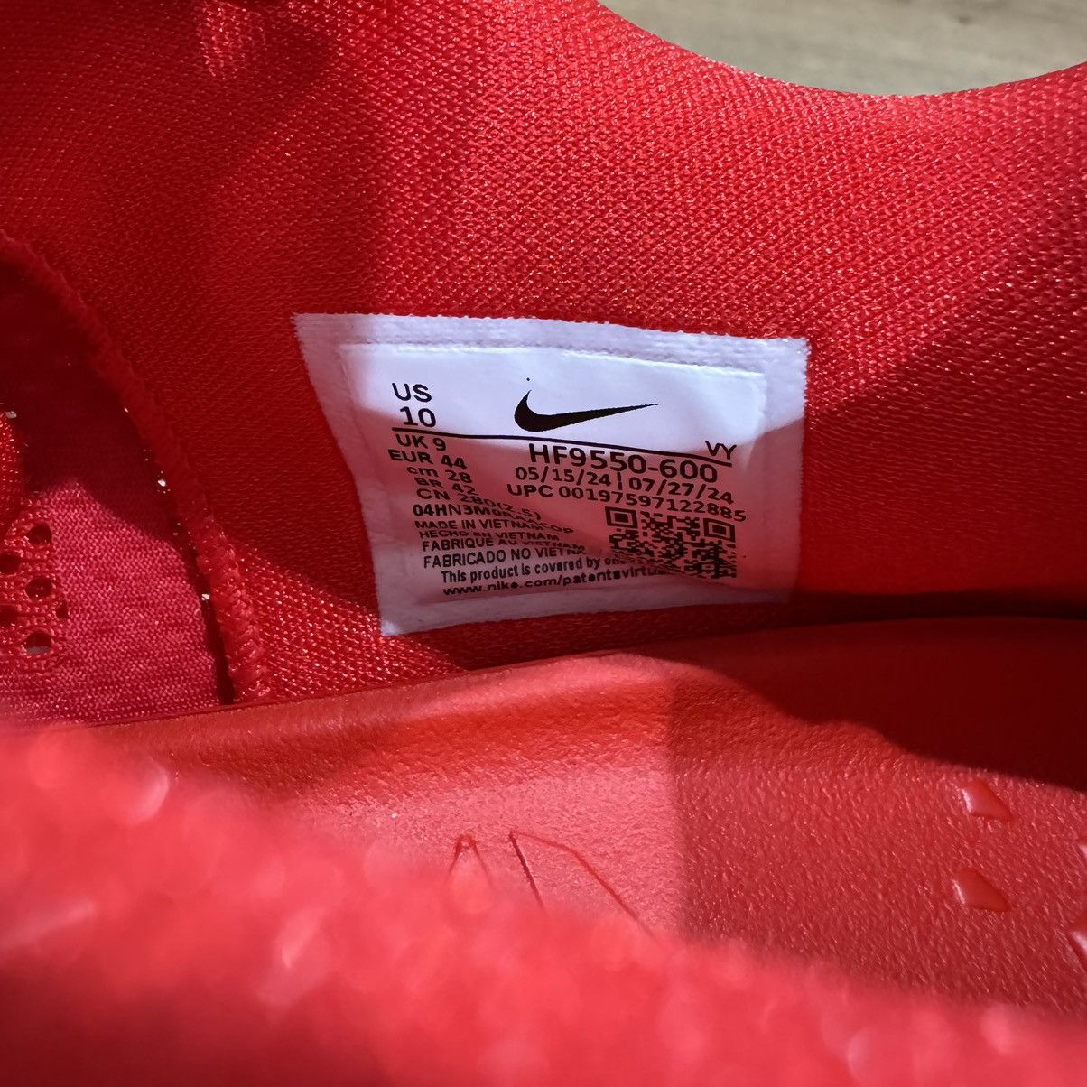 Nike Nike Kobe Viii Proto University Red/White 10 Size US 10 / EU 43 - 8 Thumbnail