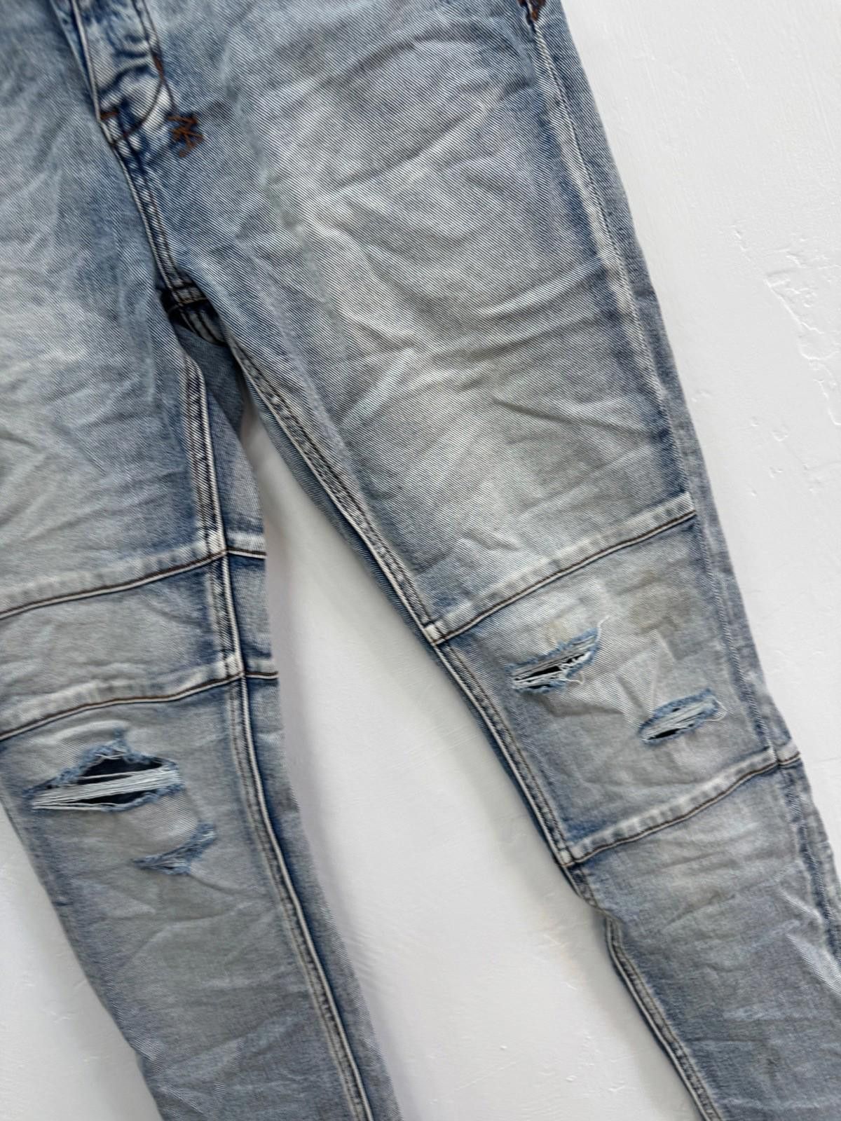 Ksubi new Ksubi mens denim jeans van winkle blue enjoy trashed 32 Size US 32 / EU 48 - 5 Thumbnail