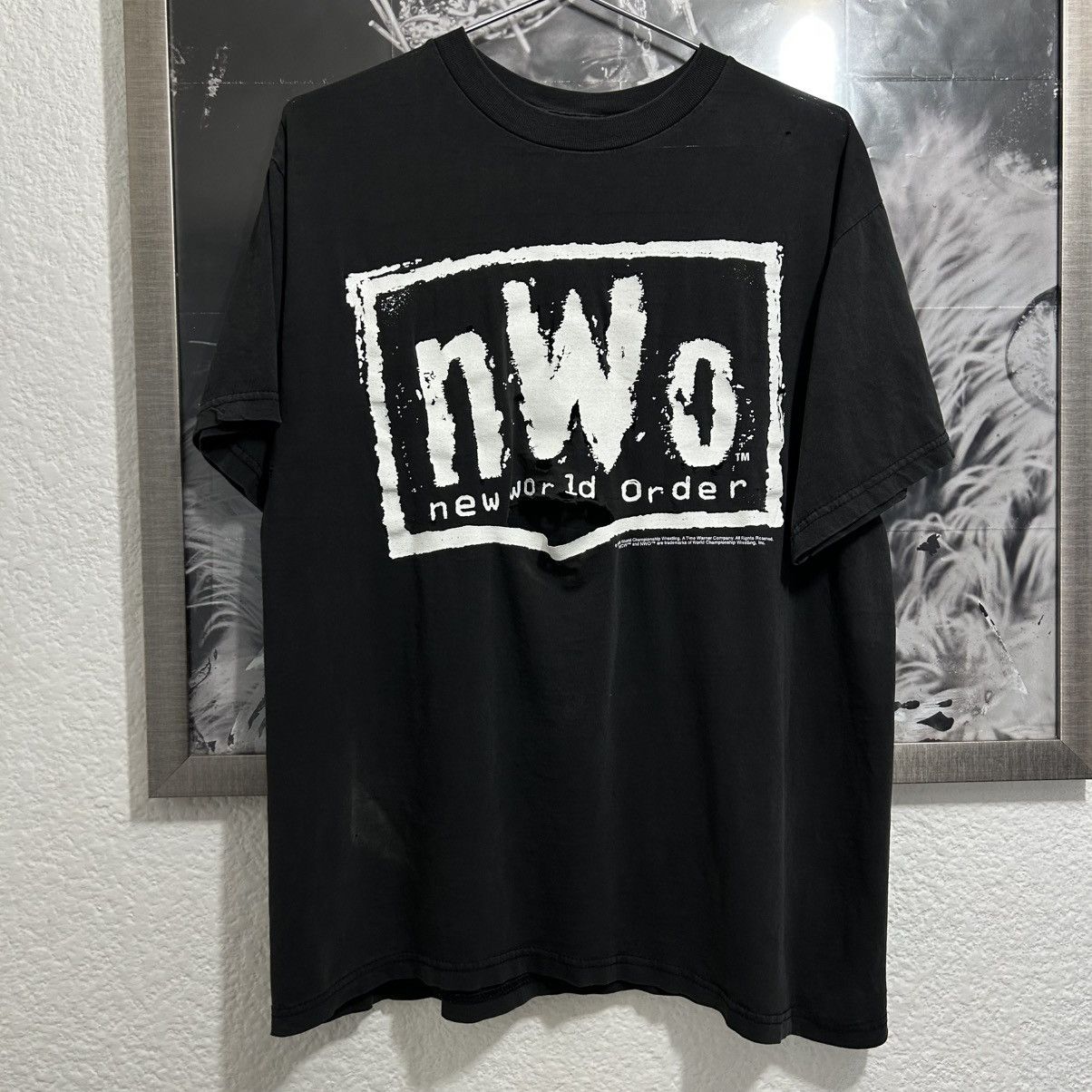 WWF NEW WORLD ORDER BROKEN BONES RULES 1998 VINTAGE SHIRT Size US L / EU 52-54 / 3 - 1 Thumbnail