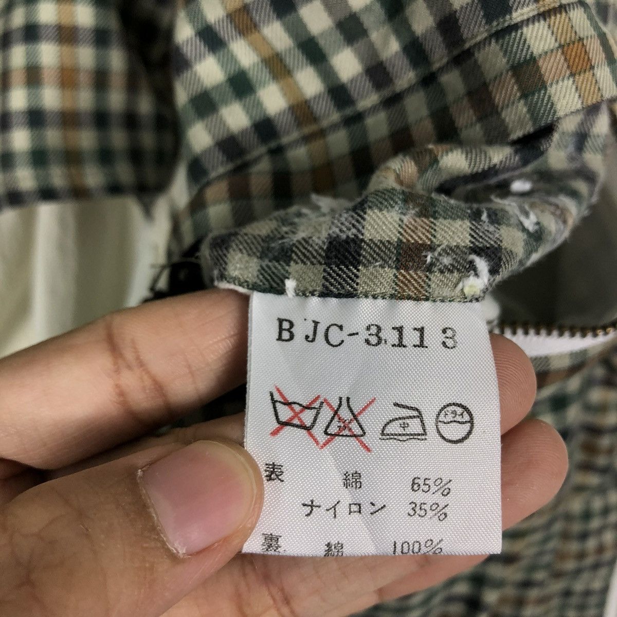 Baracuta 🔥90’s Vintage Bomber Jacket Baracuta Tartan Design Lining Size US L / EU 52-54 / 3 - 15 Thumbnail