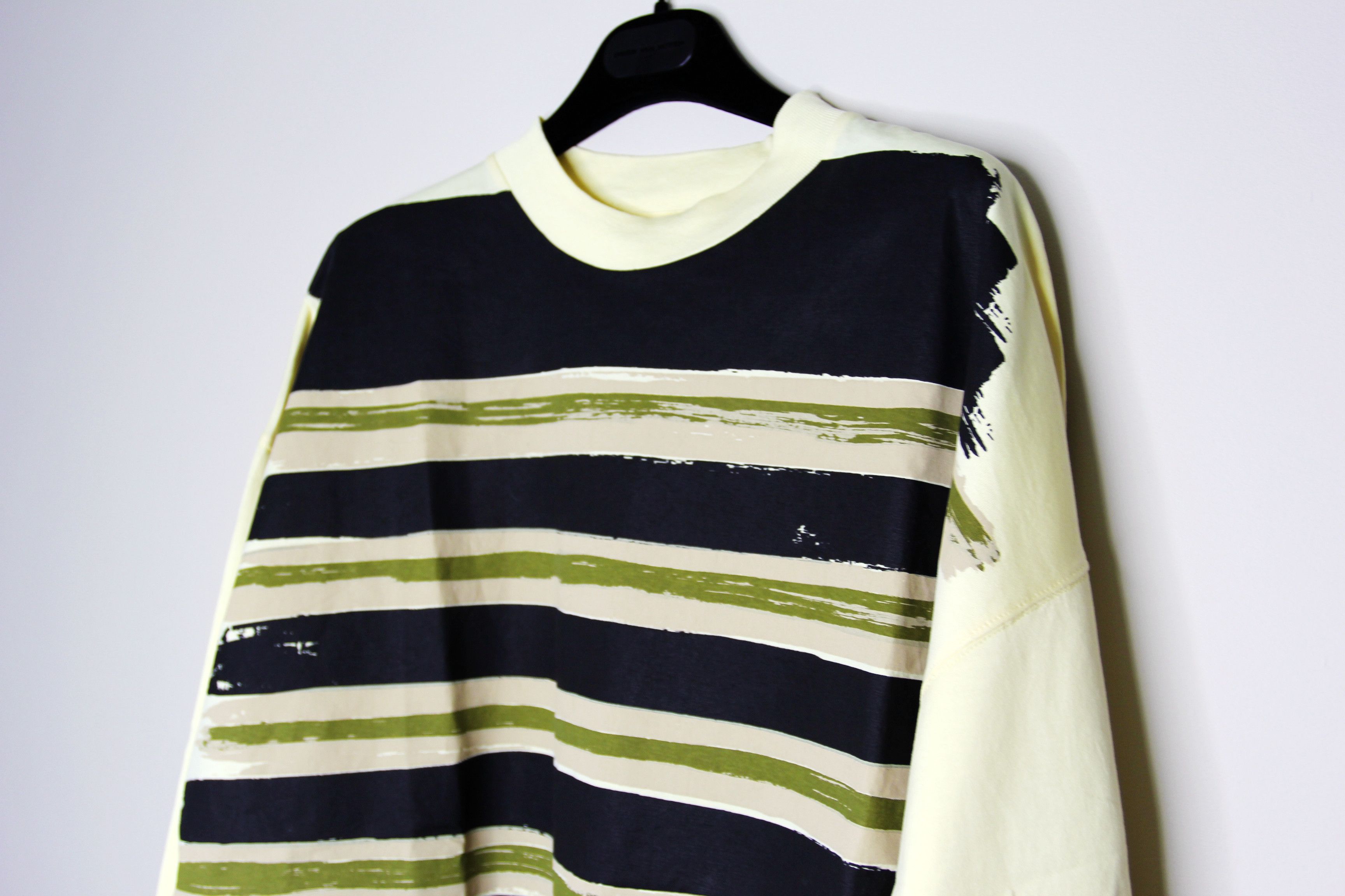 Marni BNWT AW23 MARNI STRIPES ORGANIC COTTON JERSEY TSHIRT 50 Size US M / EU 48-50 / 2 - 4 Thumbnail