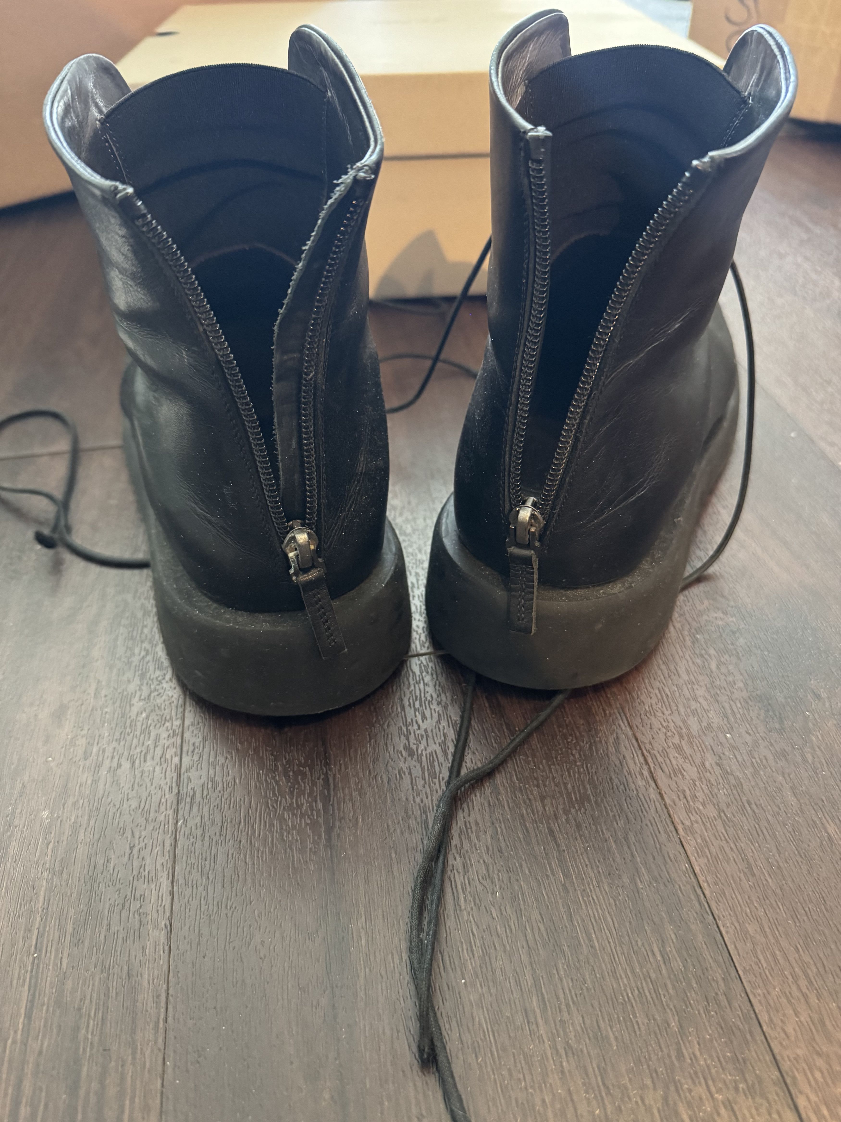Marsell Black Gomme Gommello Boots Size US 9 / EU 42 - 3 Thumbnail