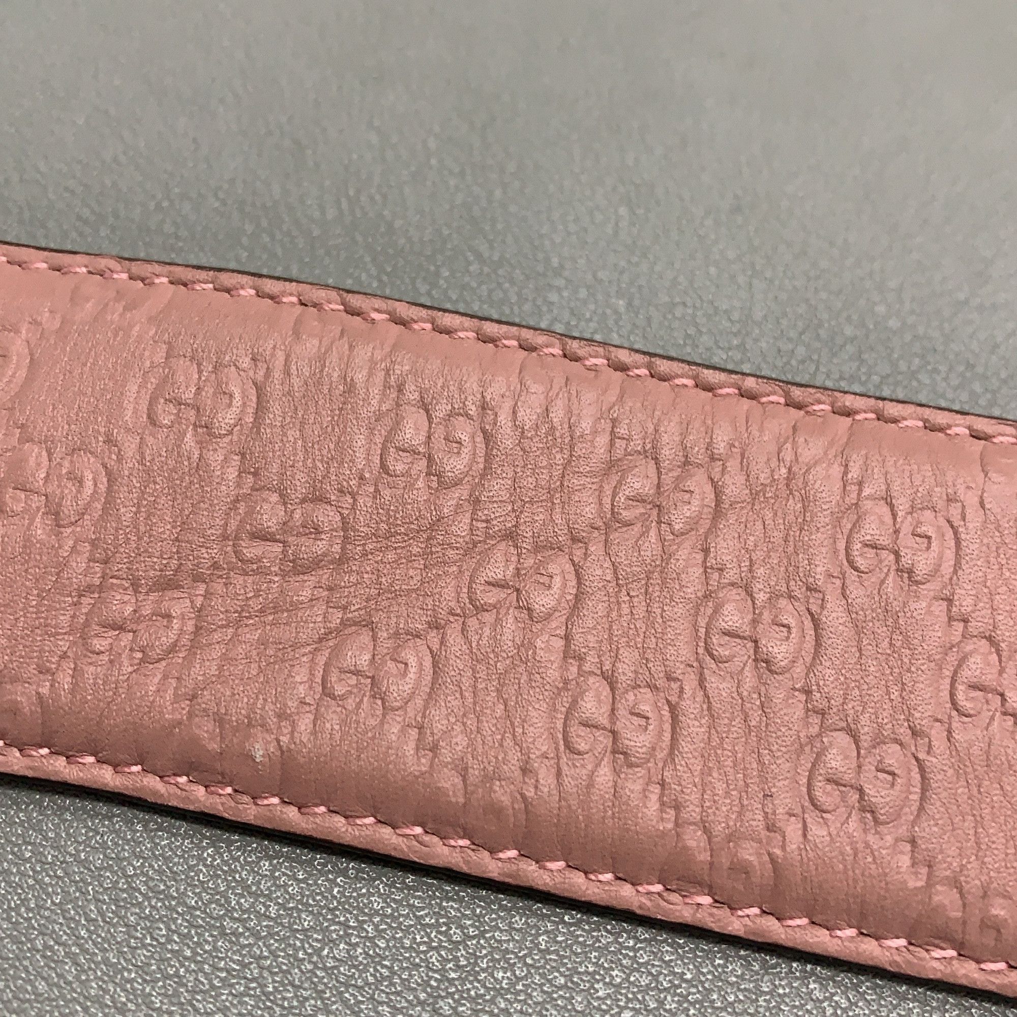 Gucci Gucci Fashion Buckle Style Belt in Pink-2506 Size ONE SIZE - 4 Thumbnail