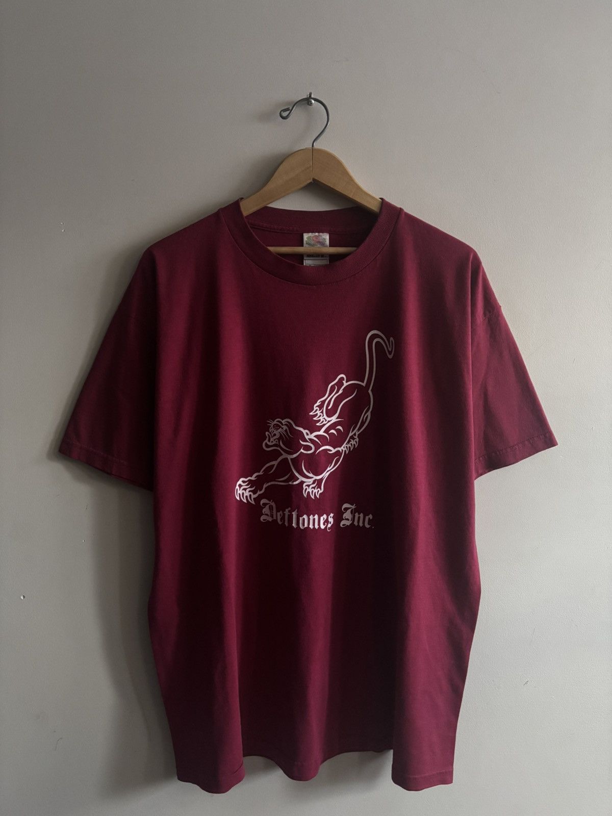 Fruit Of The Loom Vintage 00s Deftones inc tour tee Size US XL / EU 56 / 4 - 1 Thumbnail