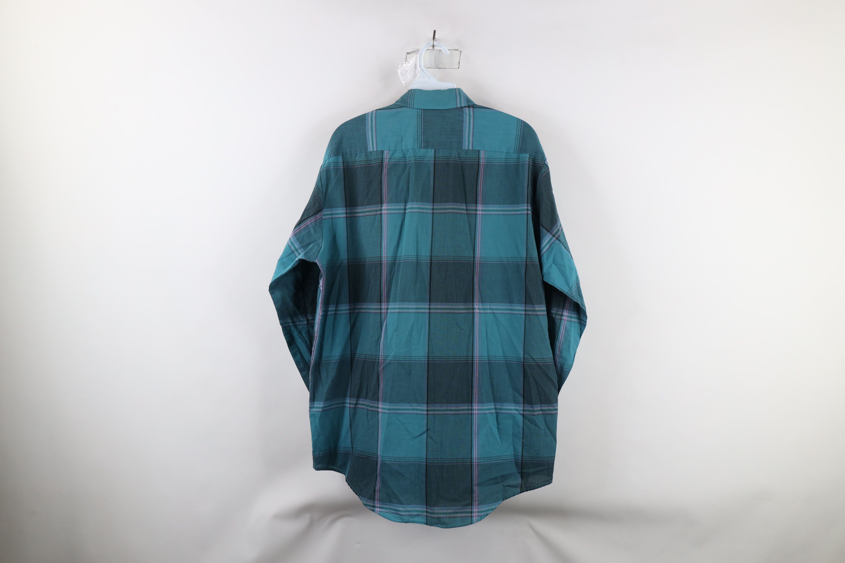 Vintage Vintage 90s Streetwear Collared Button Down Shirt Plaid Size US M / EU 48-50 / 2 - 7 Thumbnail