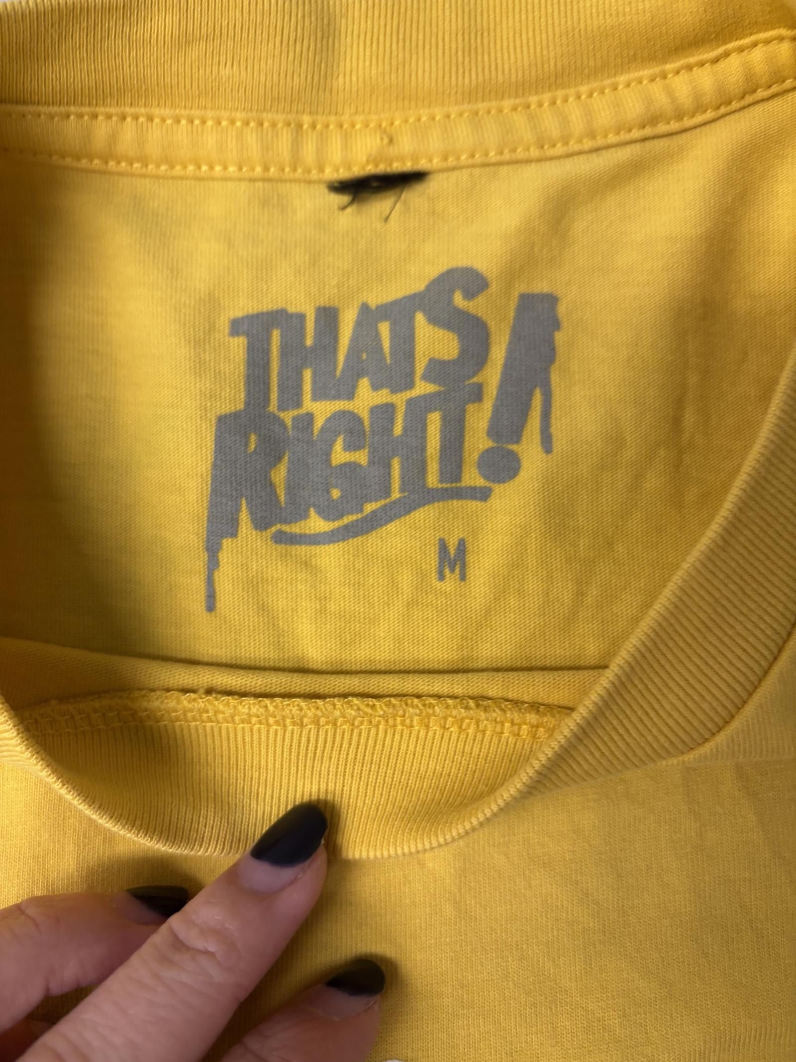 Other Thats Right! T-shirt Skateboard Mustard Do a Kick Flip Tee M Size US M / EU 48-50 / 2 - 3 Thumbnail