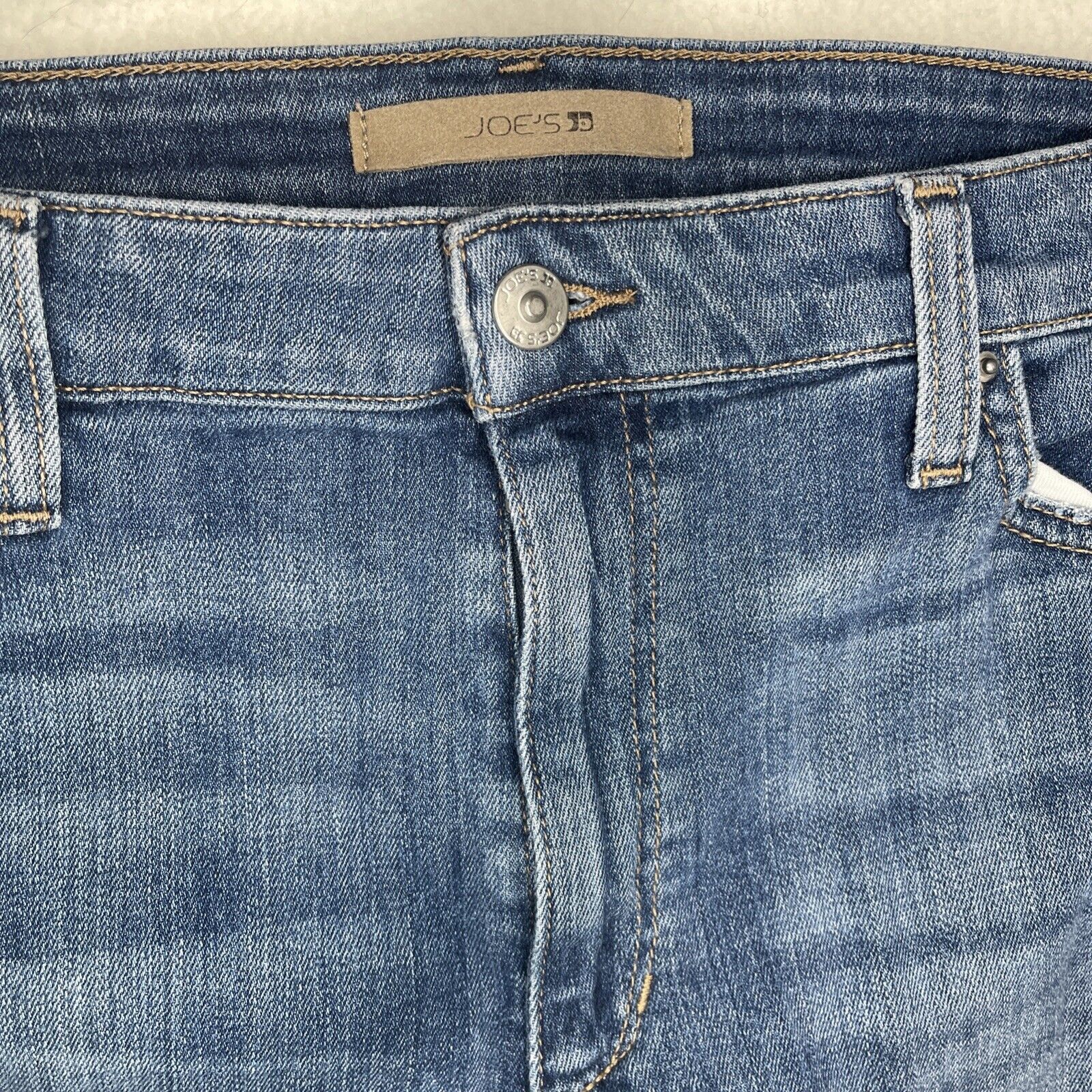 Other Joe's Jeans WMN Jeans 31 High Rise Straight Crop Stretch Size 31" - 2 Thumbnail