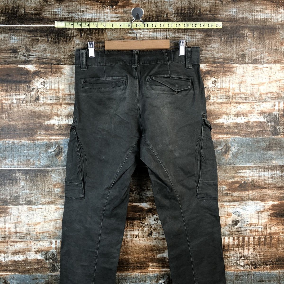 Japanese Brand Japanese Brand Grey Cargo Multipocket Pants #A2537 Size US 30 / EU 46 - 14 Thumbnail