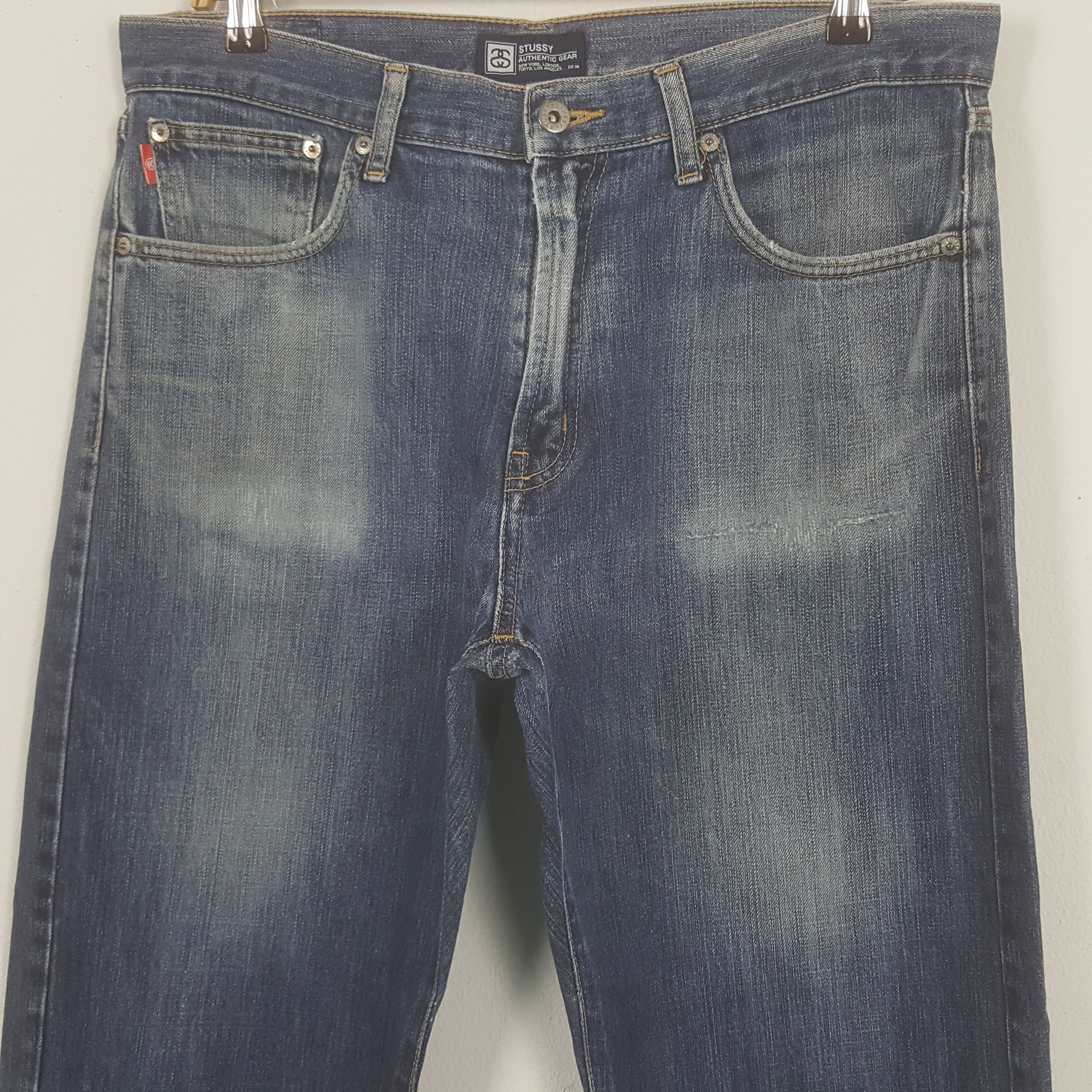 Stussy Vintage Stussy American Streetwear Style Denim Jeans Size US 34 / EU 50 - 5 Thumbnail