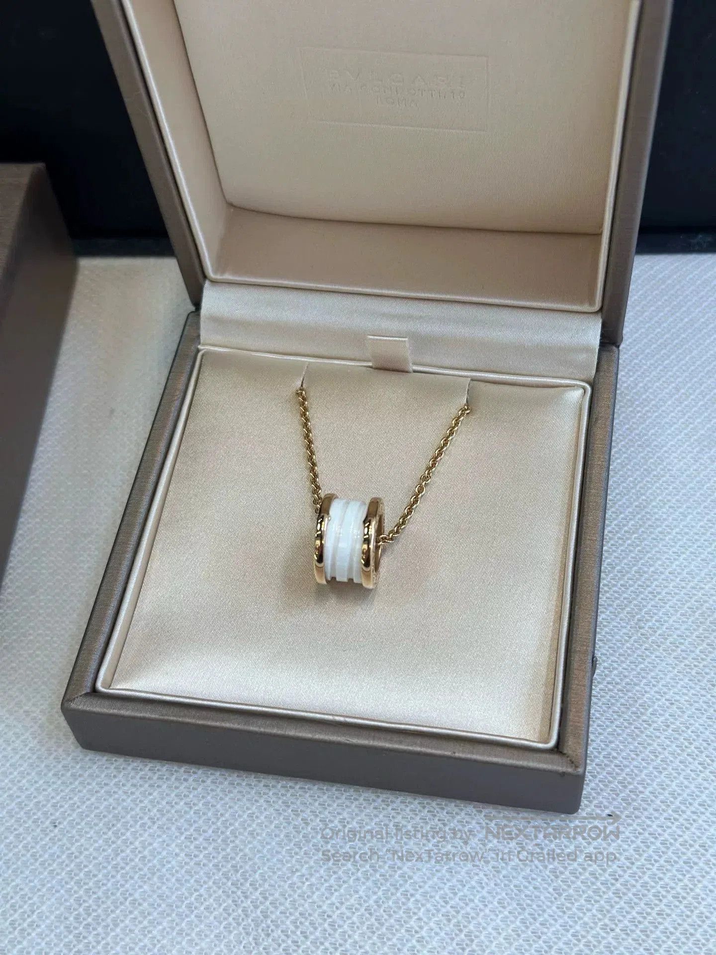 Bvlgari Bulgari B.zero1 White Ceramic Necklace. Size ONE SIZE - 1 Thumbnail