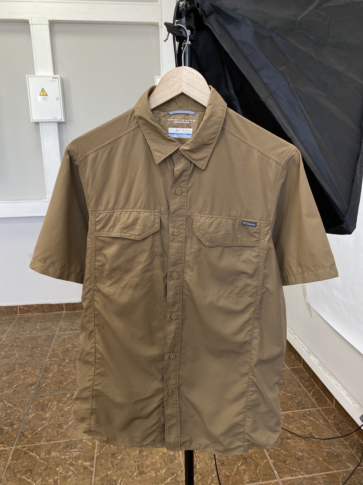 Columbia 🇺🇸 Columbia Outdoor Cargo Shirt Y2K Rare Military Retro Size US M / EU 48-50 / 2 - 1 Thumbnail